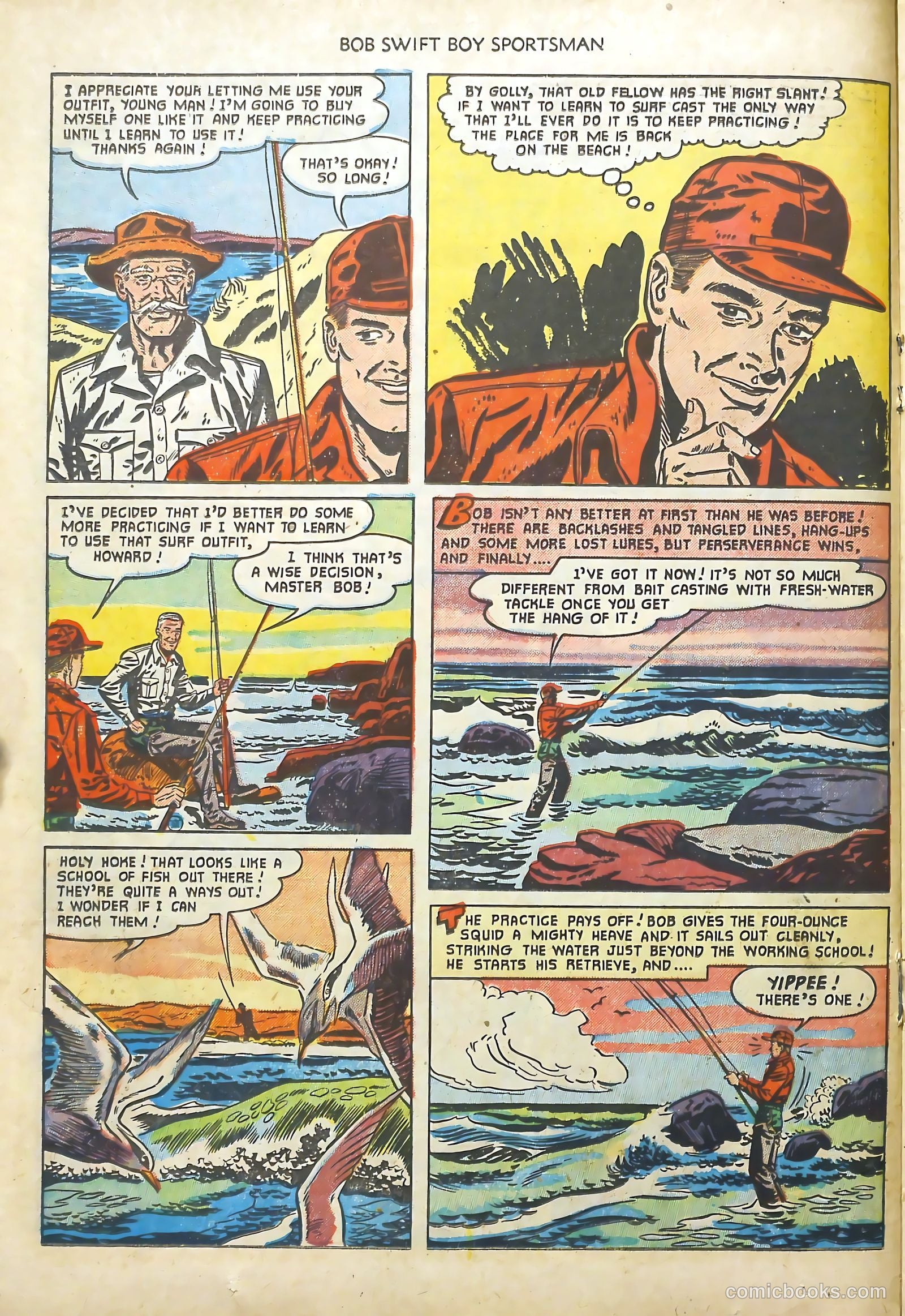 Bob Swift, Boy Sportsman #5 — page 14 of 37