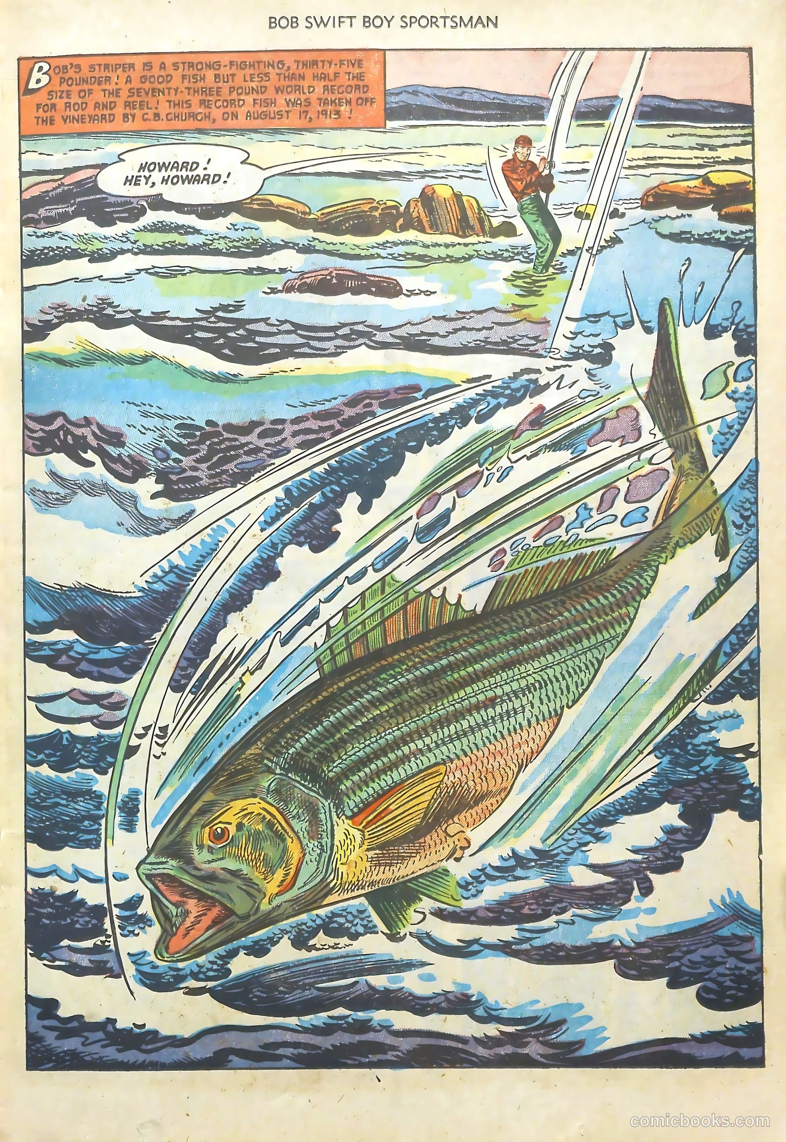 Bob Swift, Boy Sportsman #5 — page 15 of 37