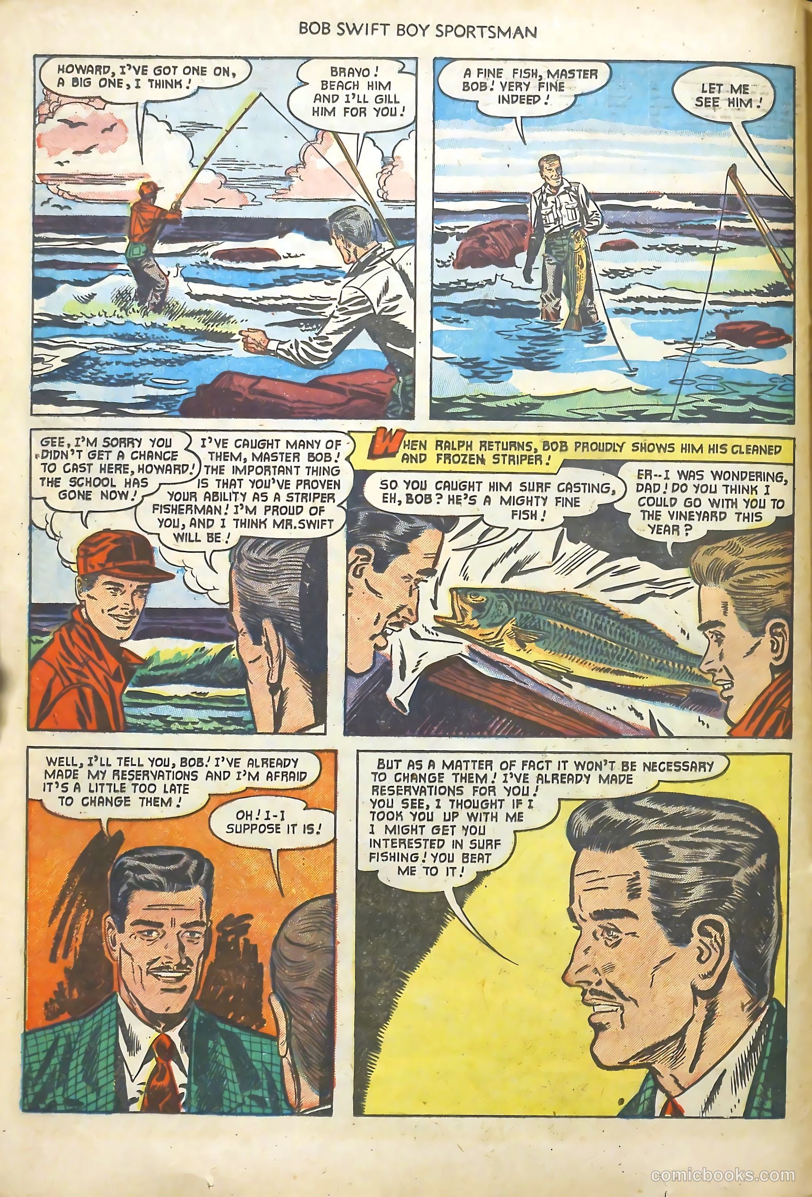 Bob Swift, Boy Sportsman #5 — page 16 of 37