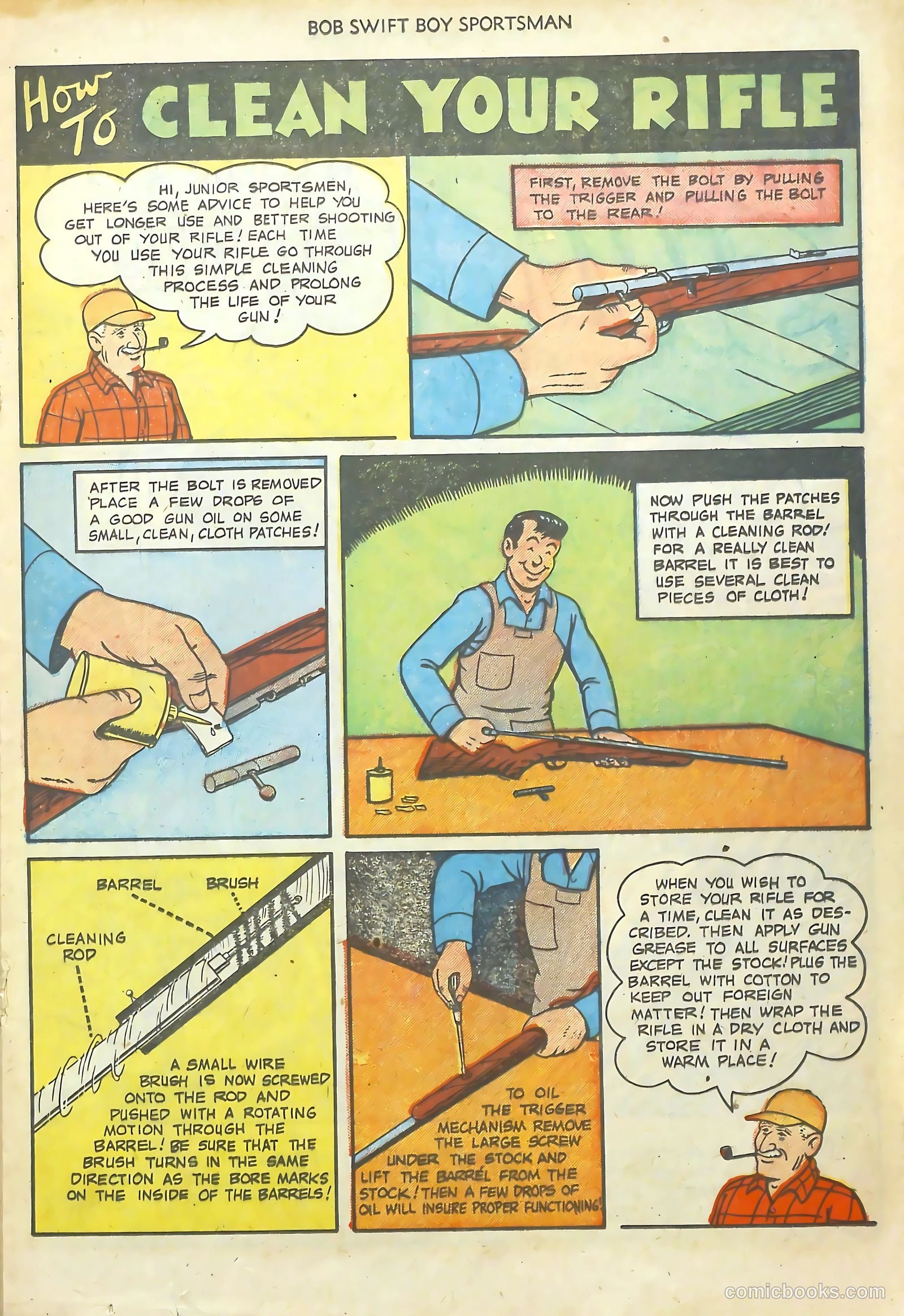 Bob Swift, Boy Sportsman #5 — page 17 of 37