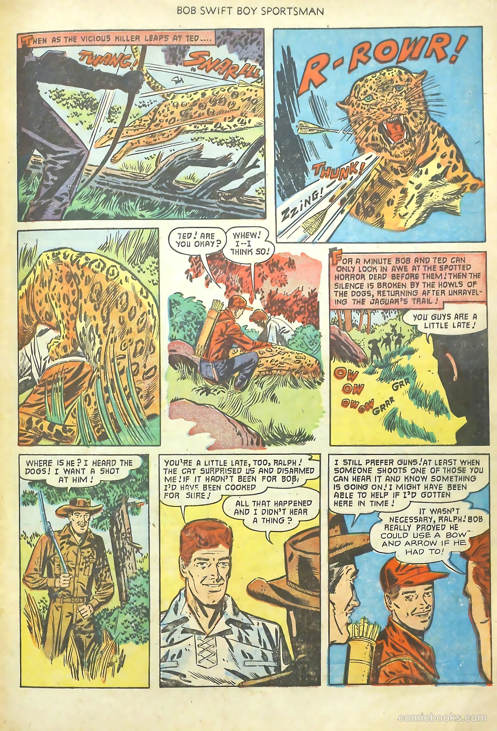 Bob Swift, Boy Sportsman #5 — page 34 of 37