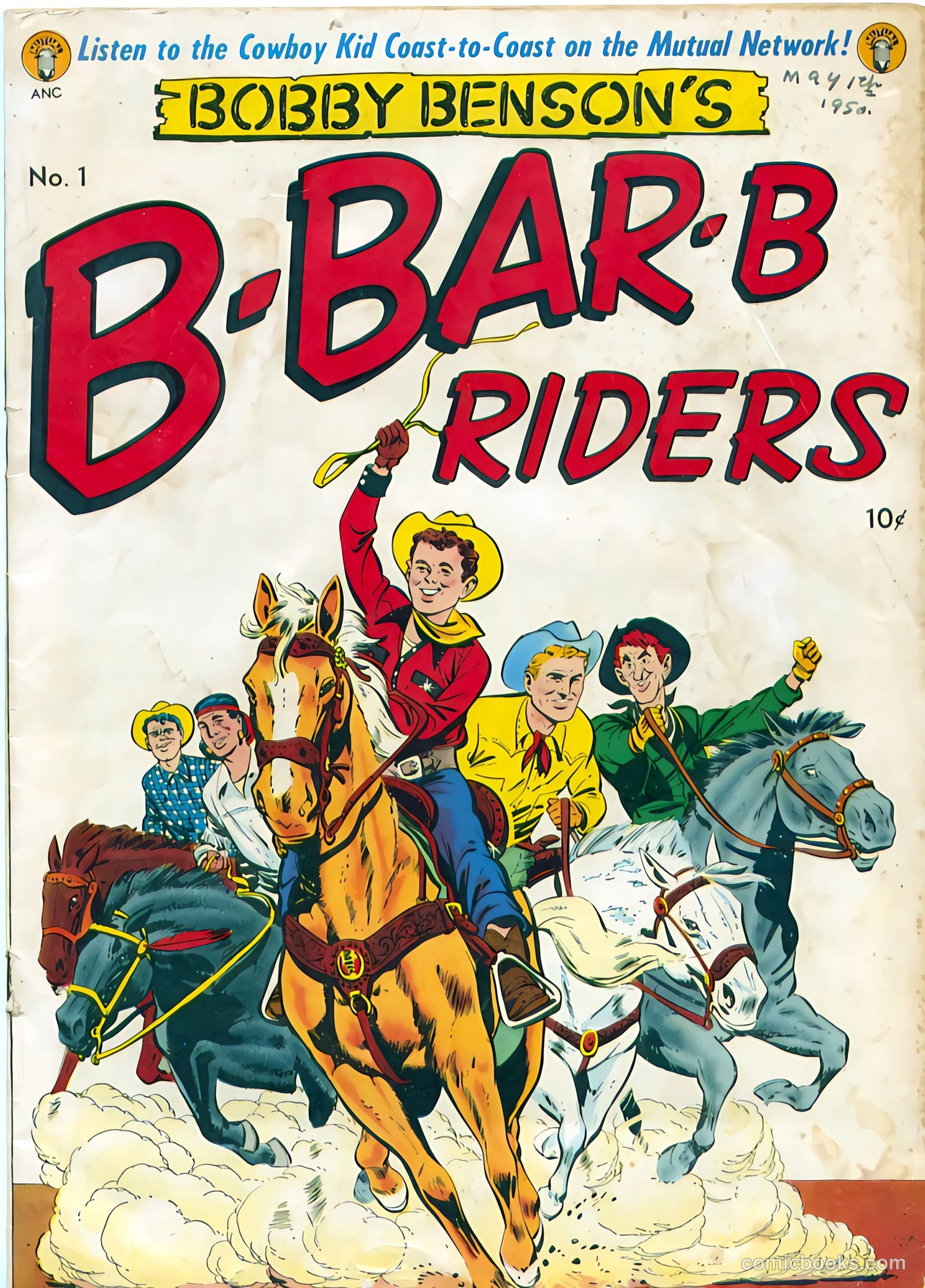 Bobby Benson's B-Bar-B Riders #1 — page 1 of 36