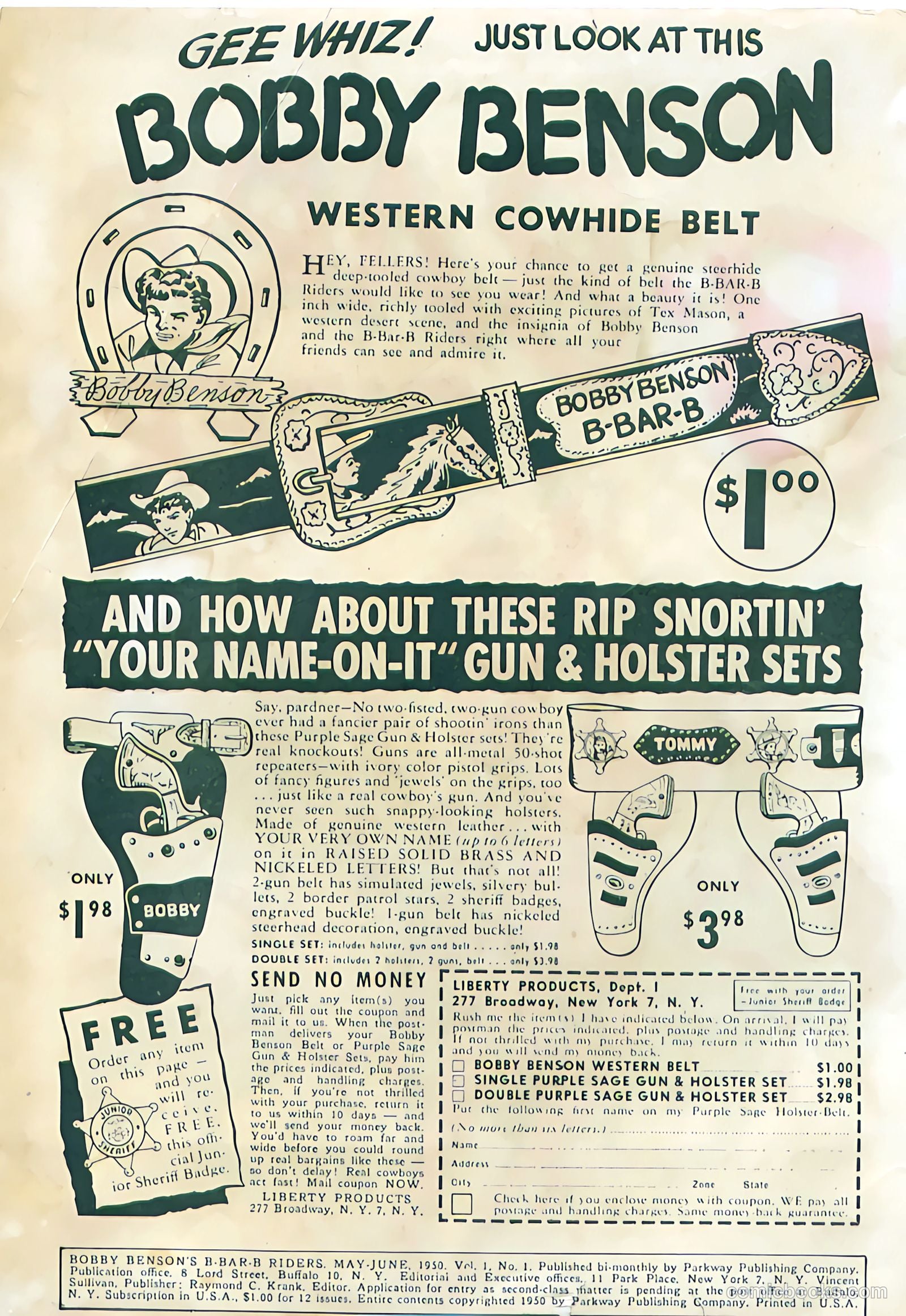 Bobby Benson's B-Bar-B Riders #1 — page 2 of 36