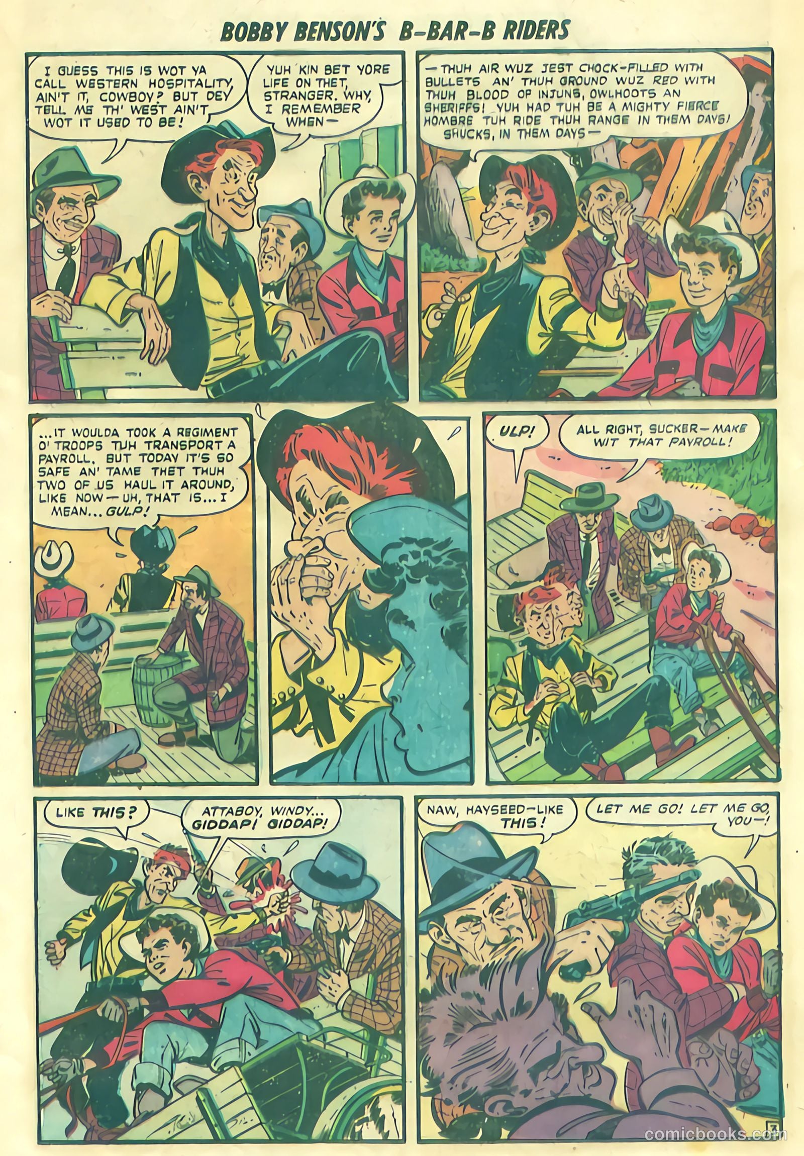 Bobby Benson's B-Bar-B Riders #1 — page 5 of 36