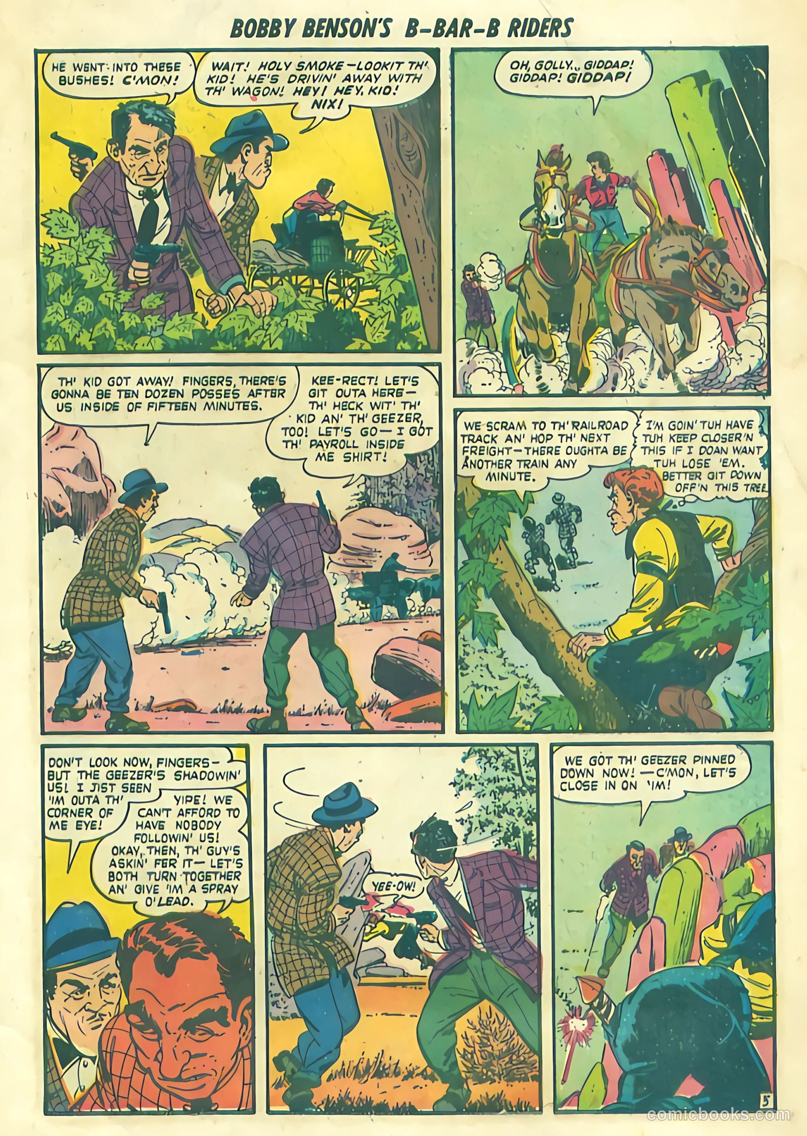 Bobby Benson's B-Bar-B Riders #1 — page 7 of 36