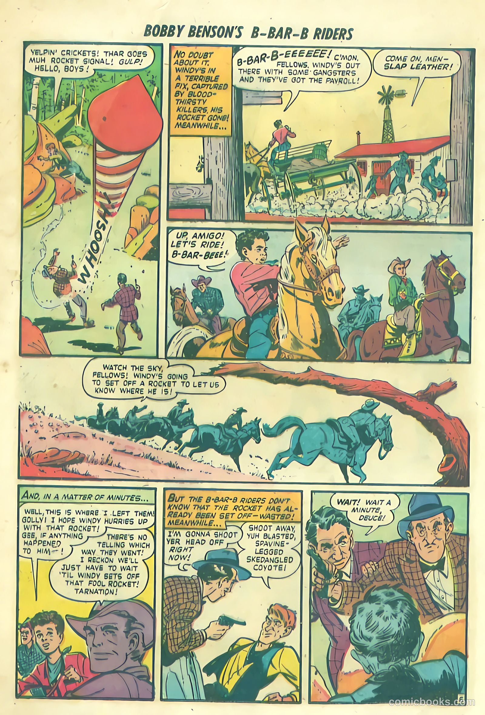 Bobby Benson's B-Bar-B Riders #1 — page 8 of 36