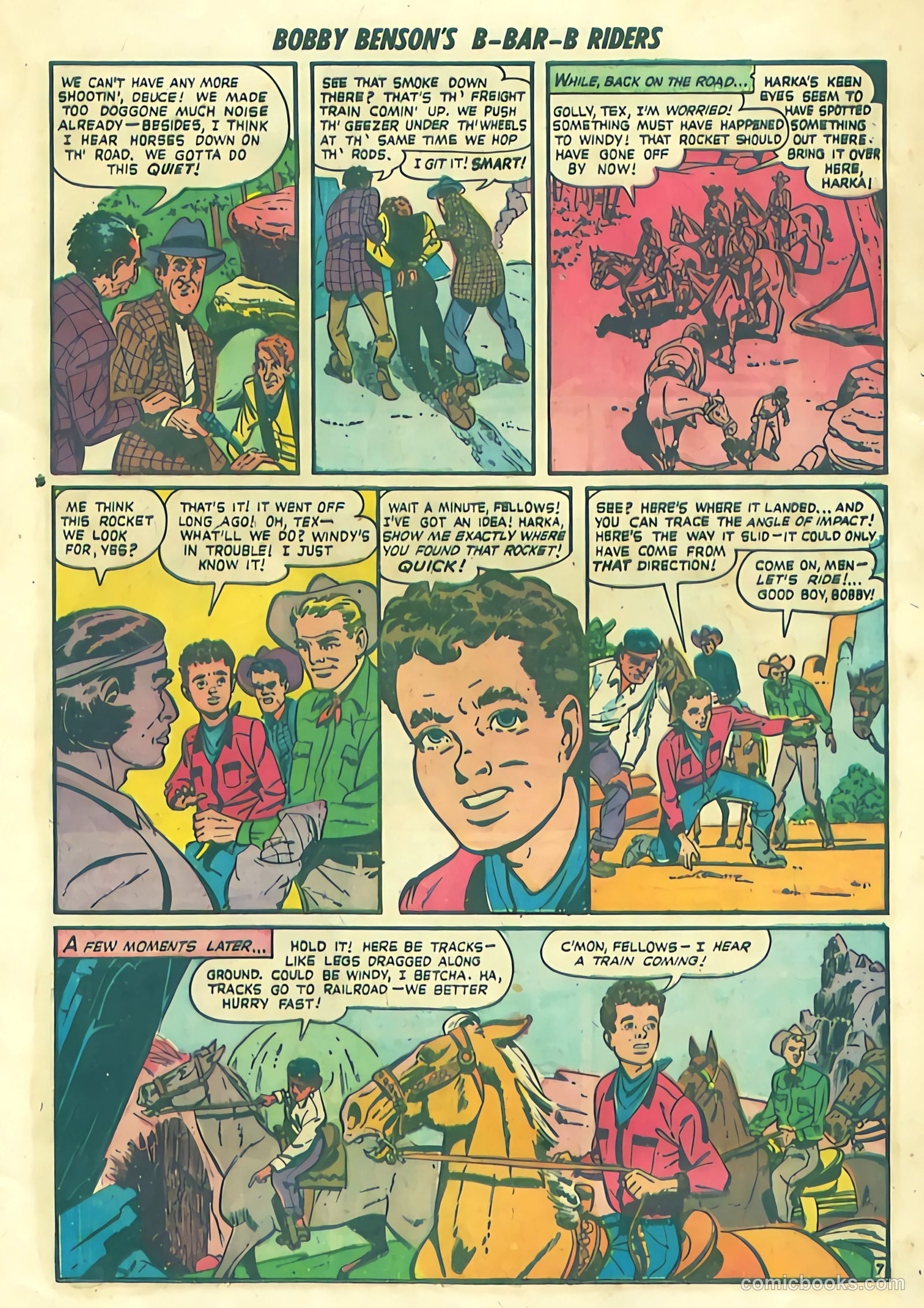 Bobby Benson's B-Bar-B Riders #1 — page 9 of 36