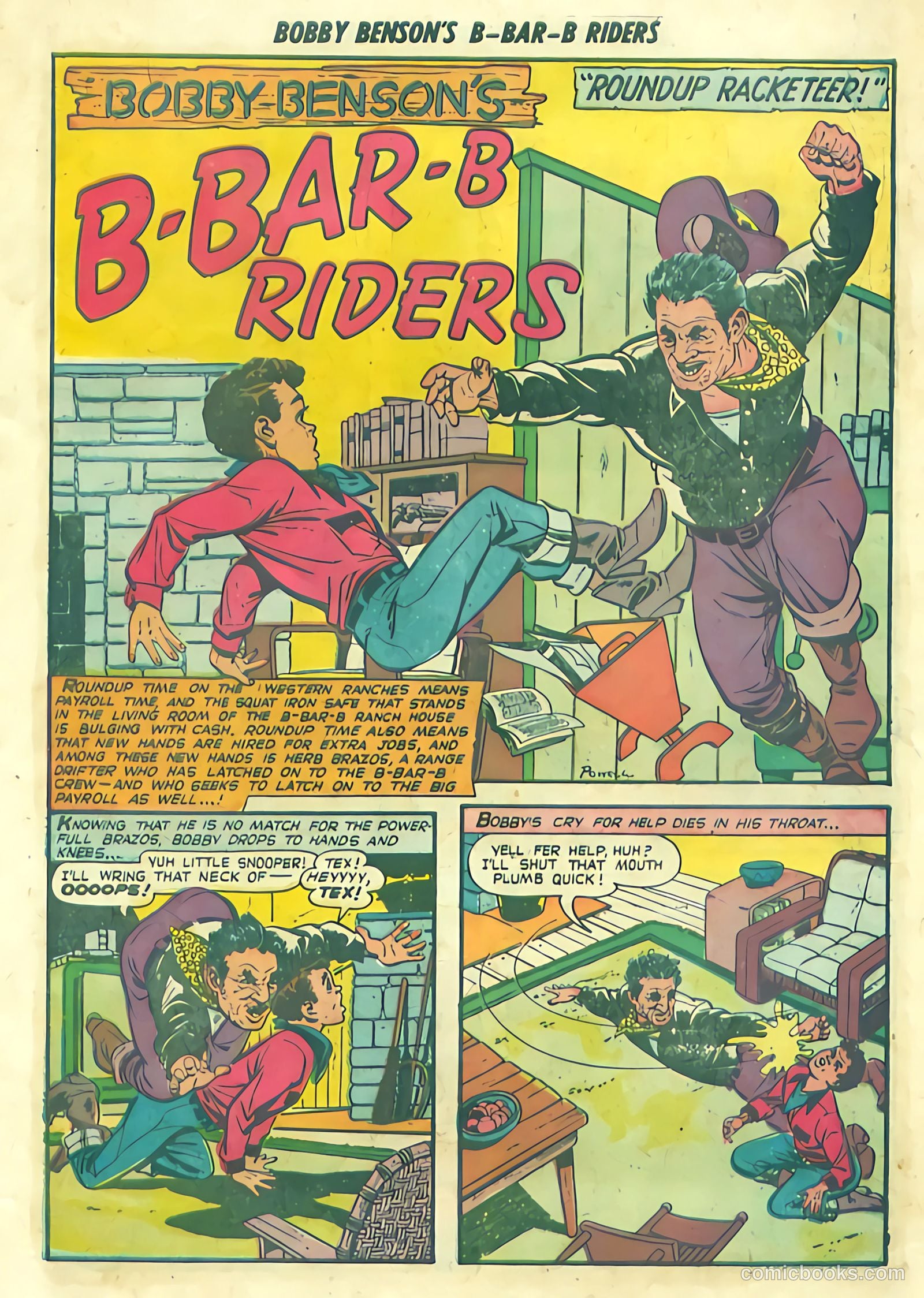 Bobby Benson's B-Bar-B Riders #1 — page 11 of 36