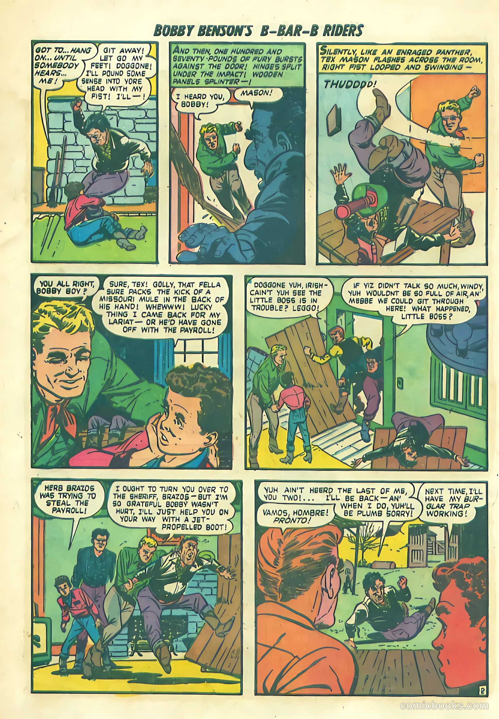 Bobby Benson's B-Bar-B Riders #1 — page 12 of 36