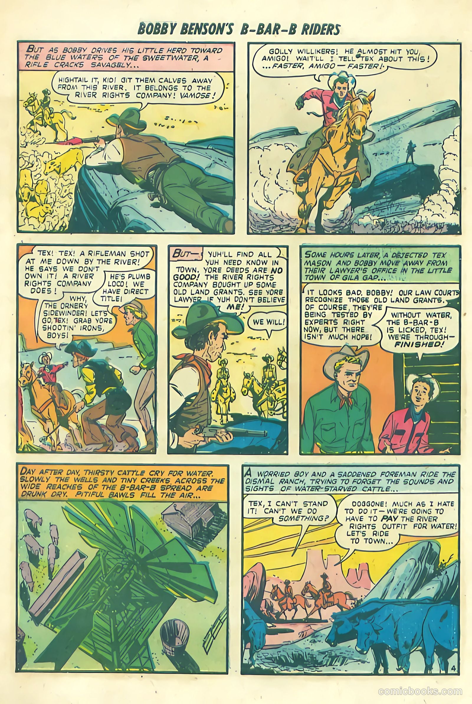 Bobby Benson's B-Bar-B Riders #1 — page 14 of 36