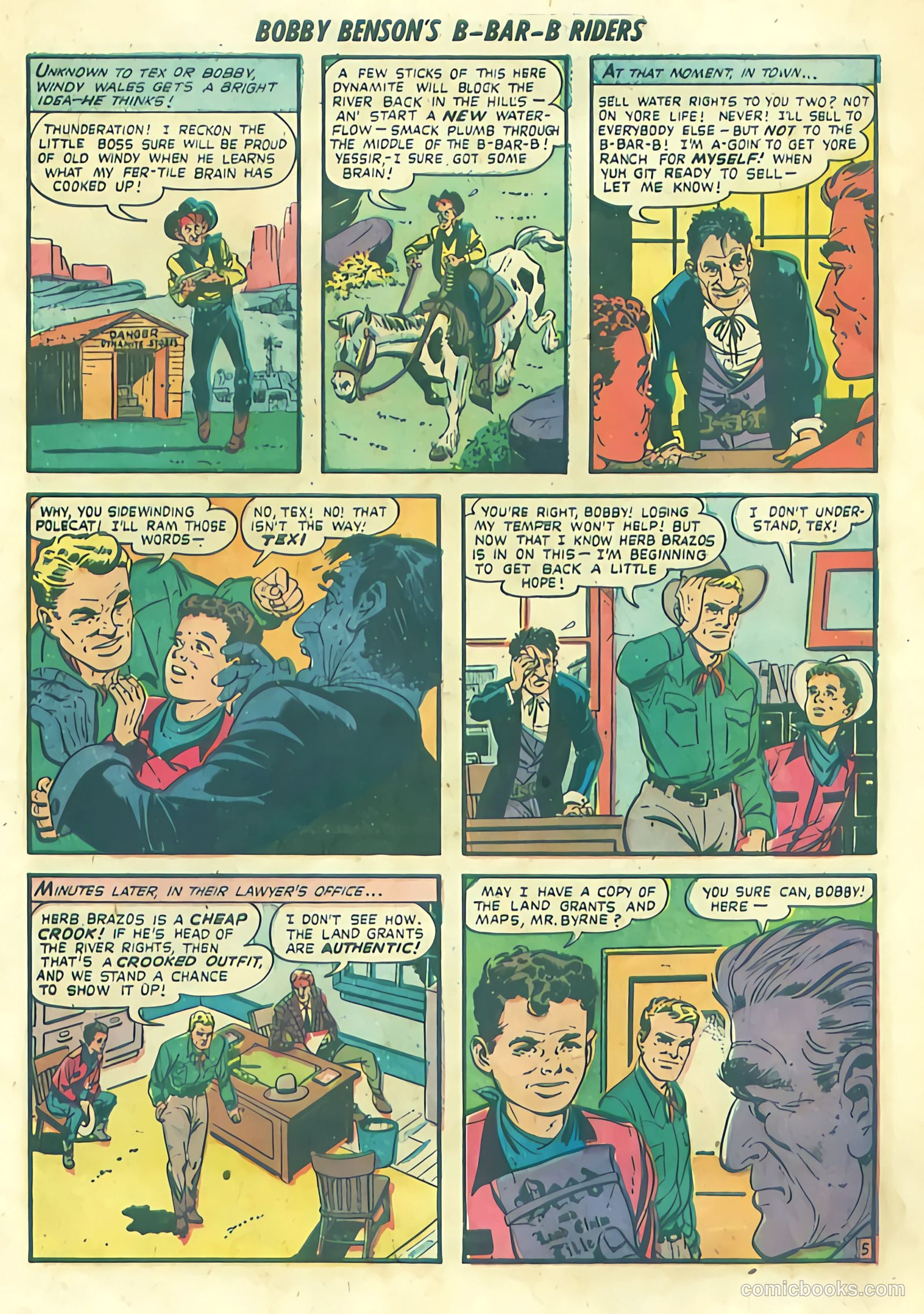 Bobby Benson's B-Bar-B Riders #1 — page 15 of 36