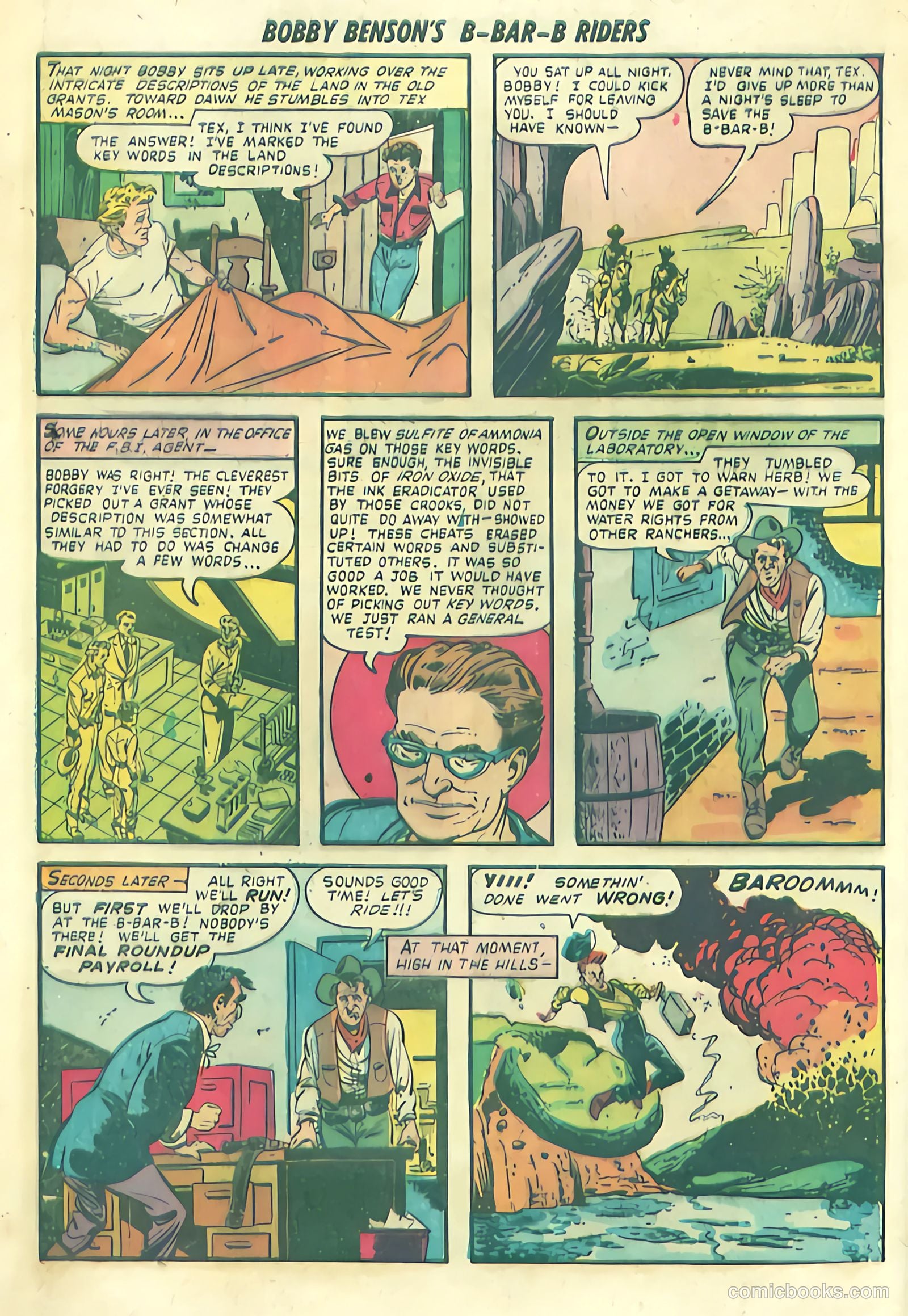 Bobby Benson's B-Bar-B Riders #1 — page 16 of 36