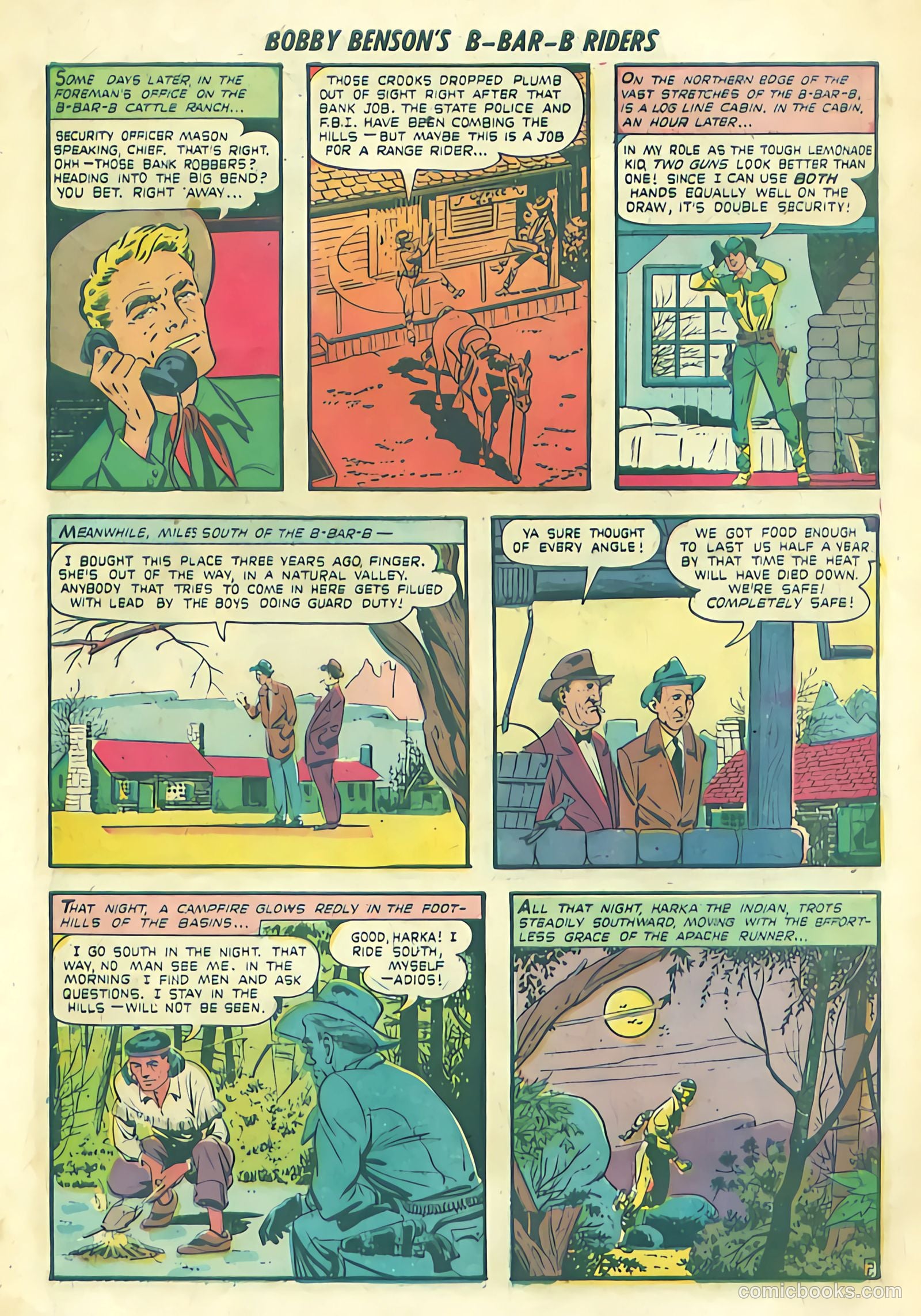 Bobby Benson's B-Bar-B Riders #1 — page 19 of 36