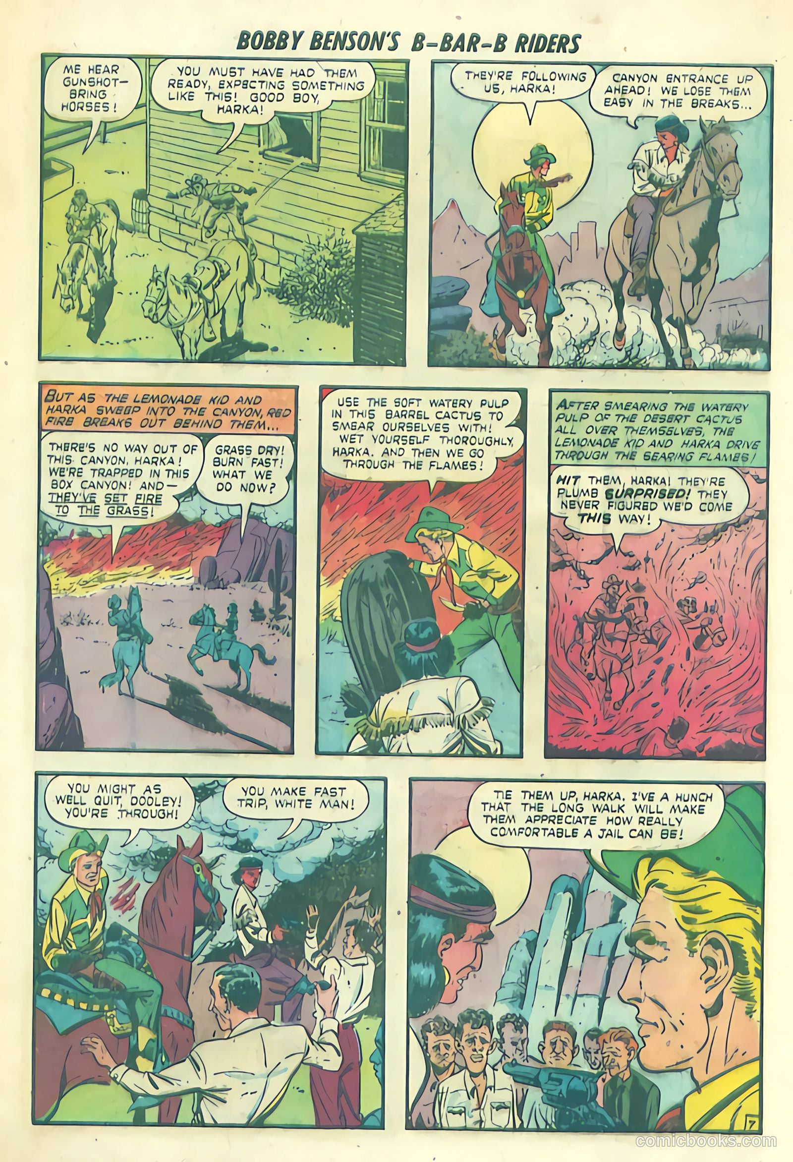 Bobby Benson's B-Bar-B Riders #1 — page 24 of 36