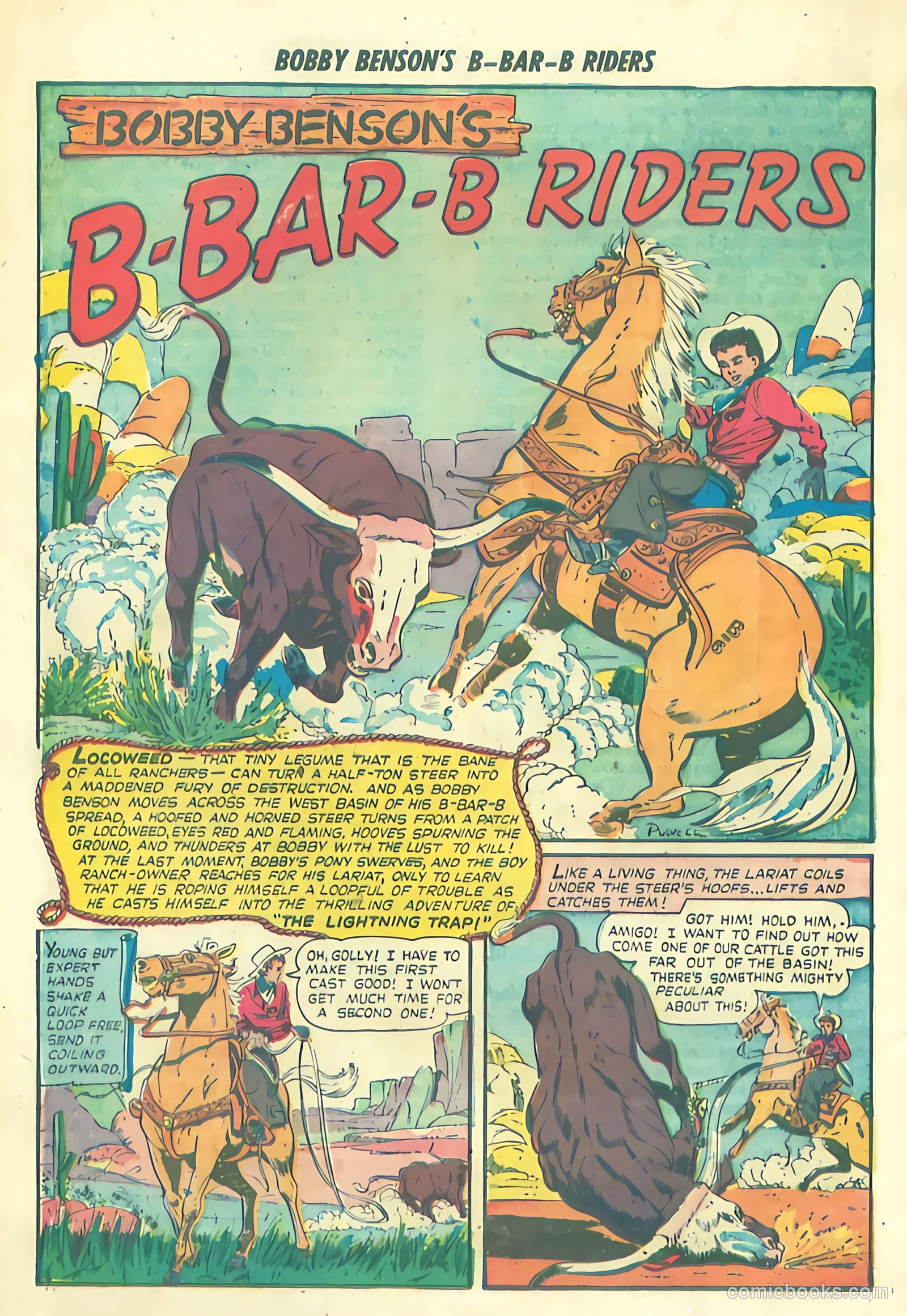 Bobby Benson's B-Bar-B Riders #1 — page 28 of 36