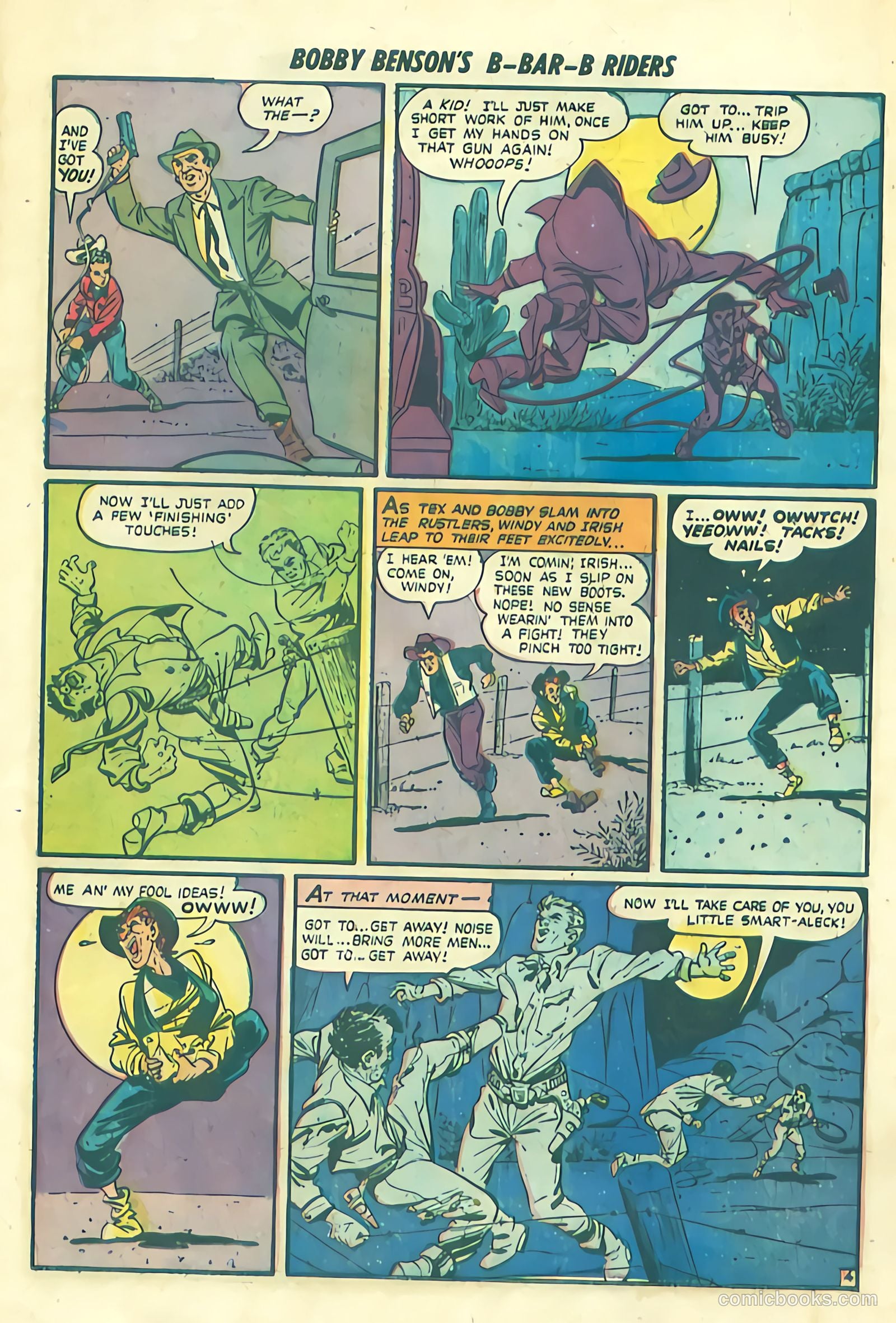 Bobby Benson's B-Bar-B Riders #1 — page 31 of 36