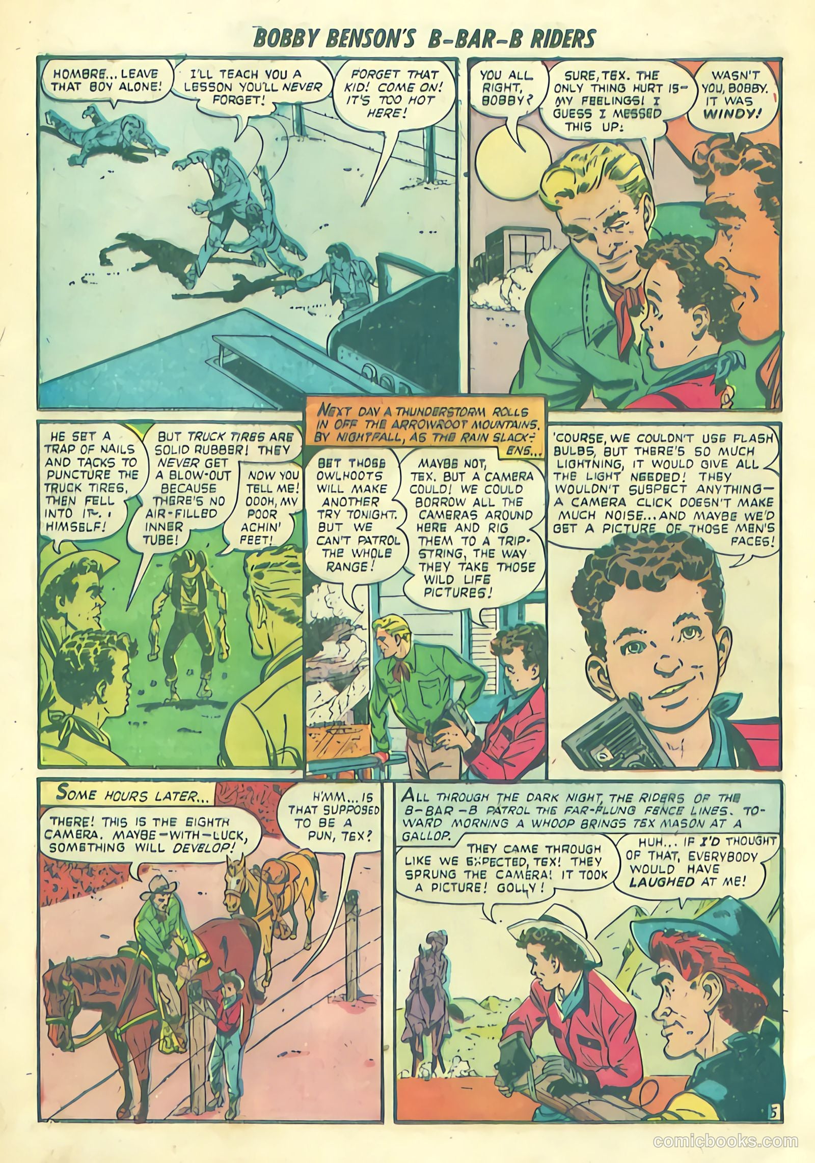 Bobby Benson's B-Bar-B Riders #1 — page 32 of 36