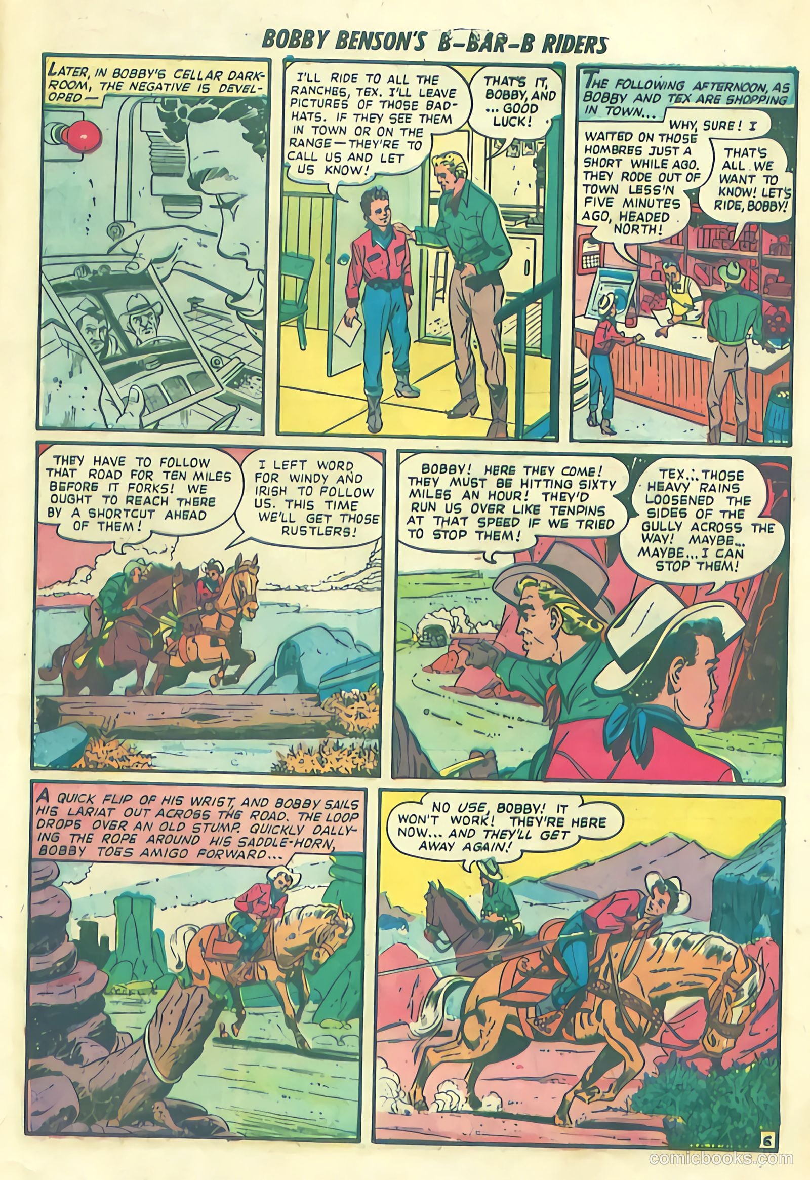 Bobby Benson's B-Bar-B Riders #1 — page 33 of 36