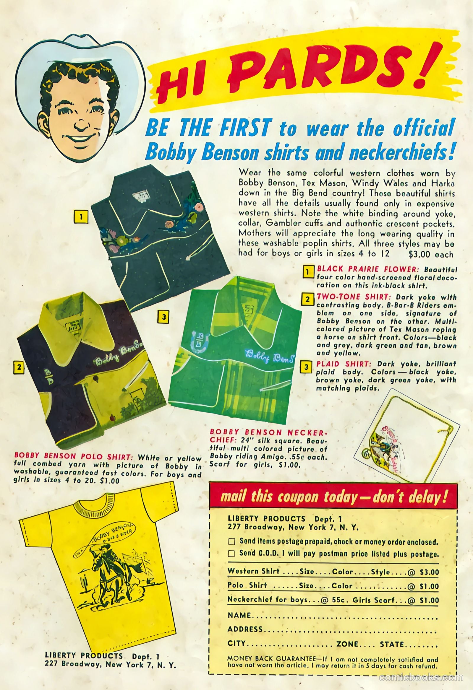 Bobby Benson's B-Bar-B Riders #1 — page 36 of 36