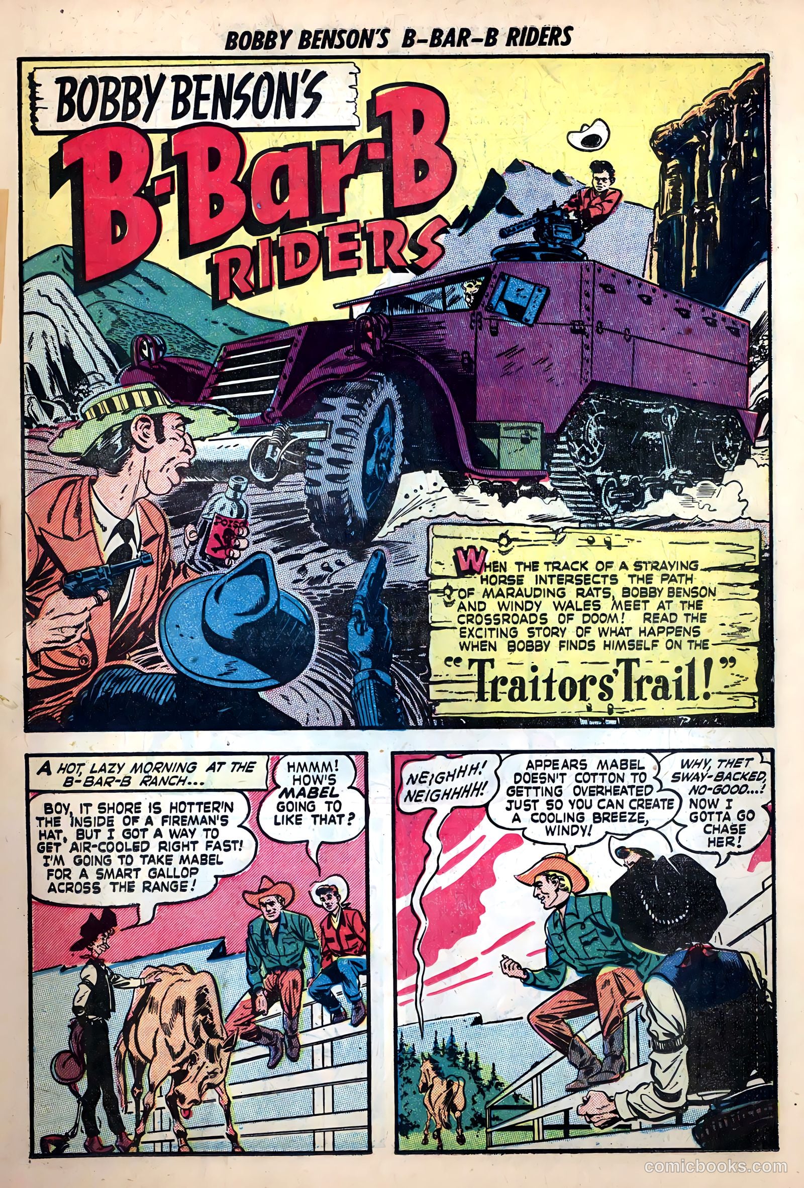 Bobby Benson's B-Bar-B Riders #10 — page 3 of 36