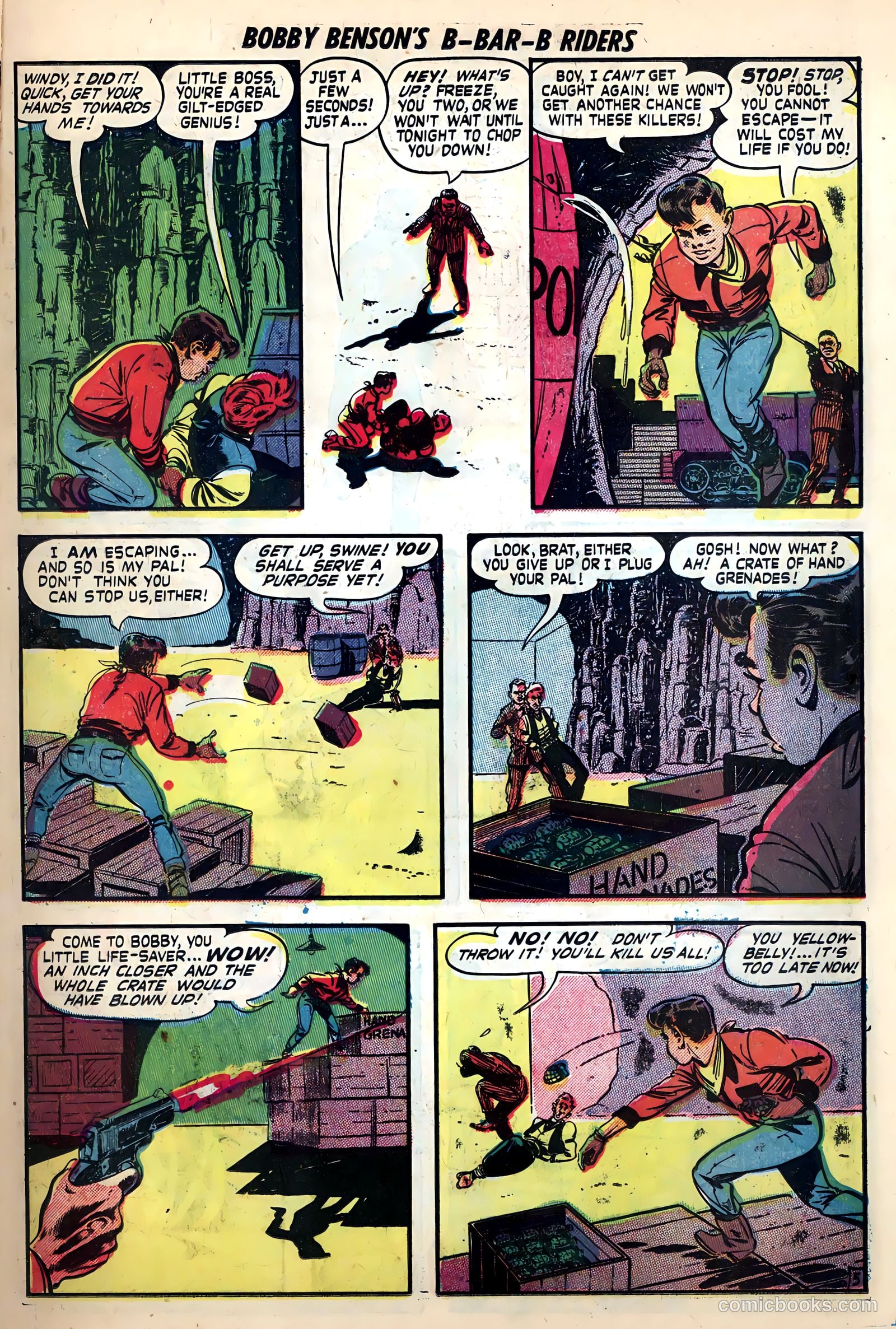 Bobby Benson's B-Bar-B Riders #10 — page 7 of 36