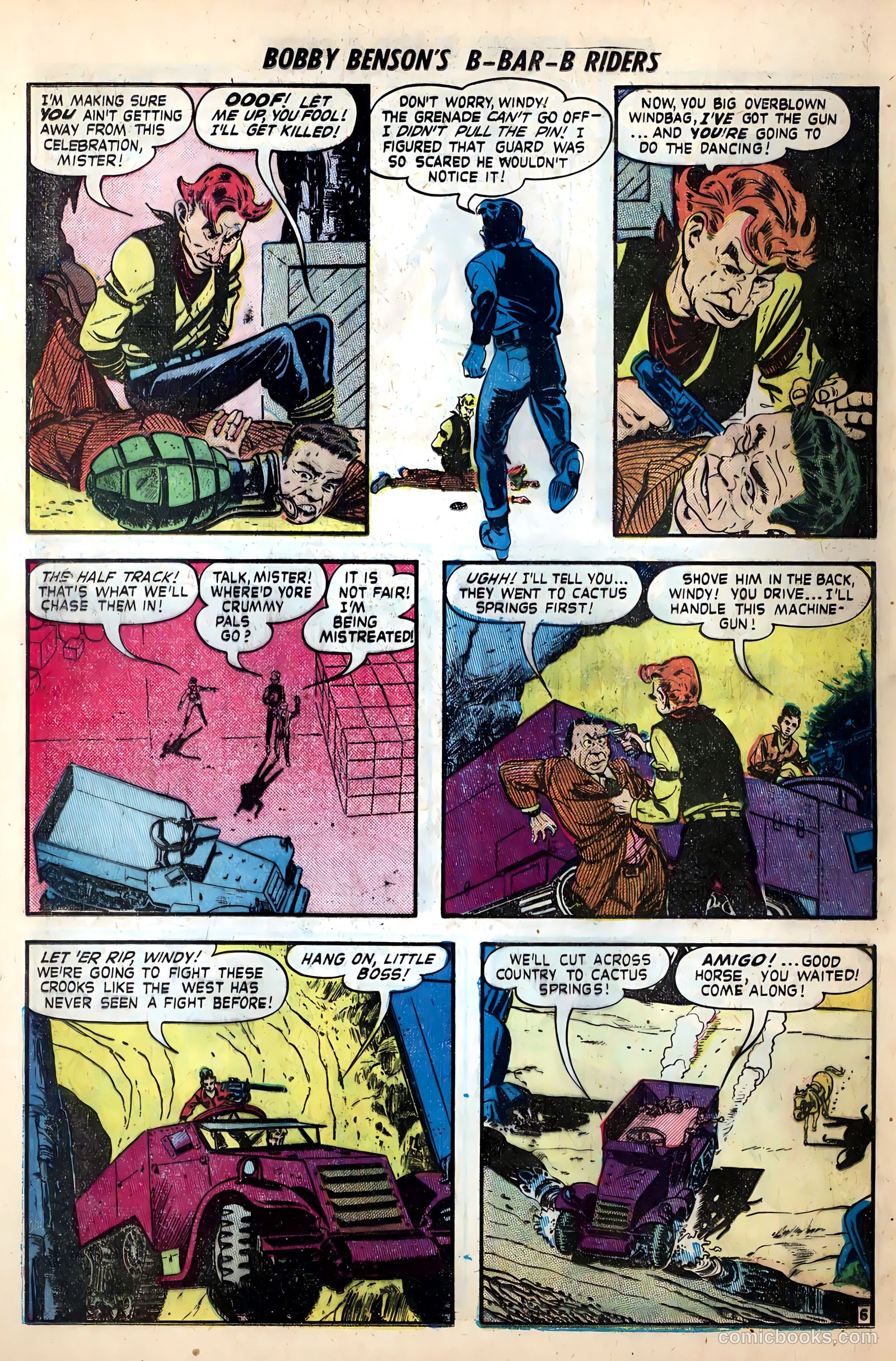 Bobby Benson's B-Bar-B Riders #10 — page 8 of 36