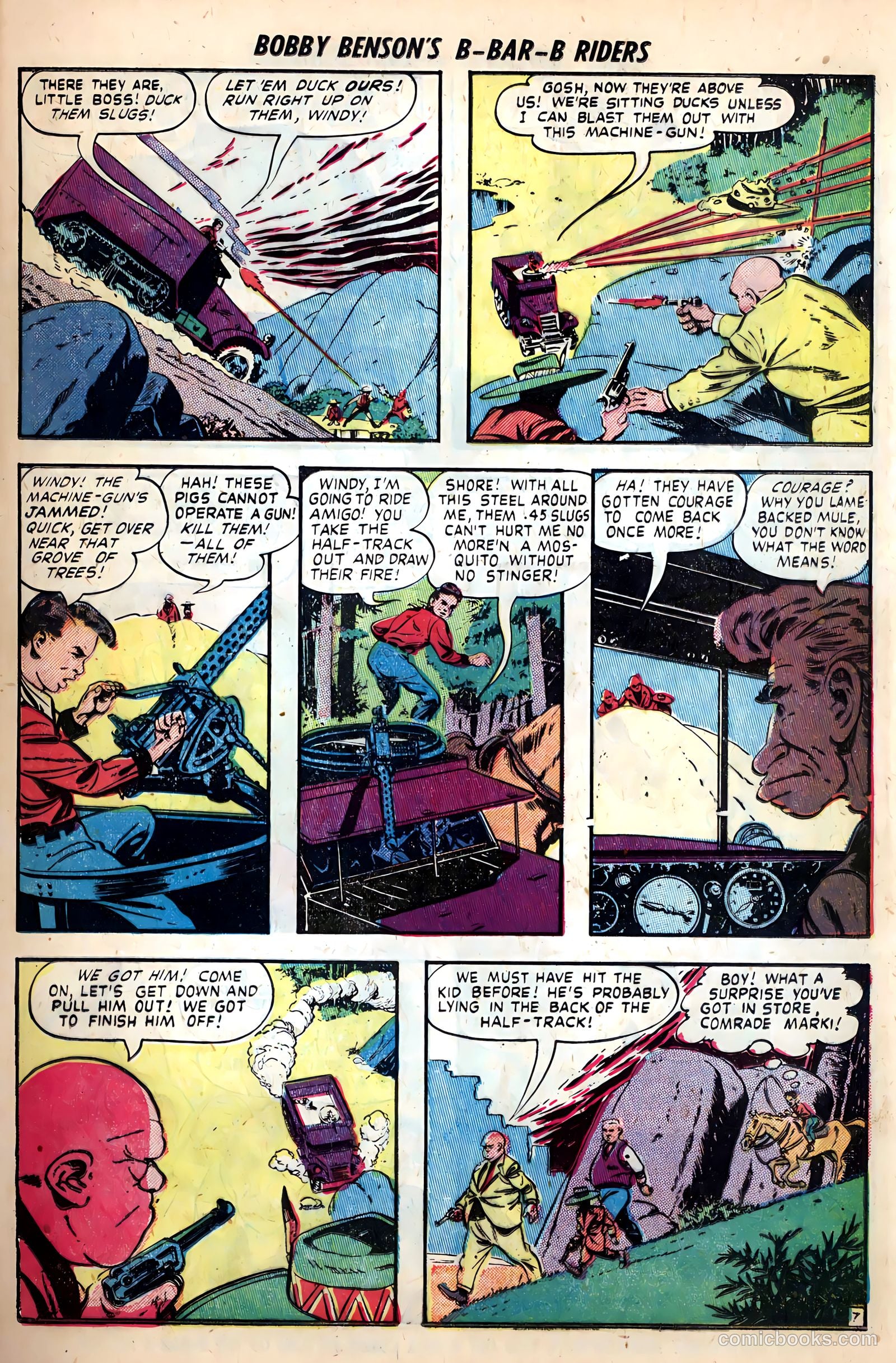 Bobby Benson's B-Bar-B Riders #10 — page 9 of 36
