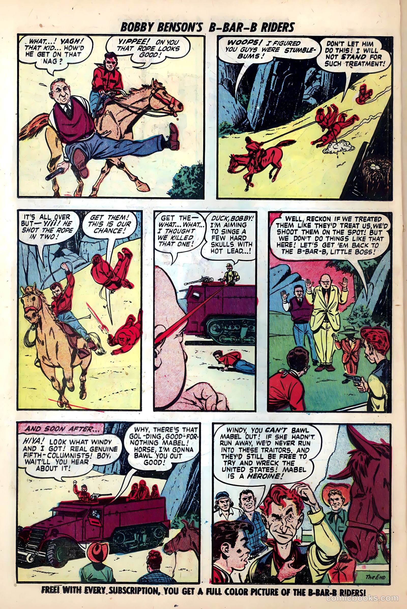 Bobby Benson's B-Bar-B Riders #10 — page 10 of 36