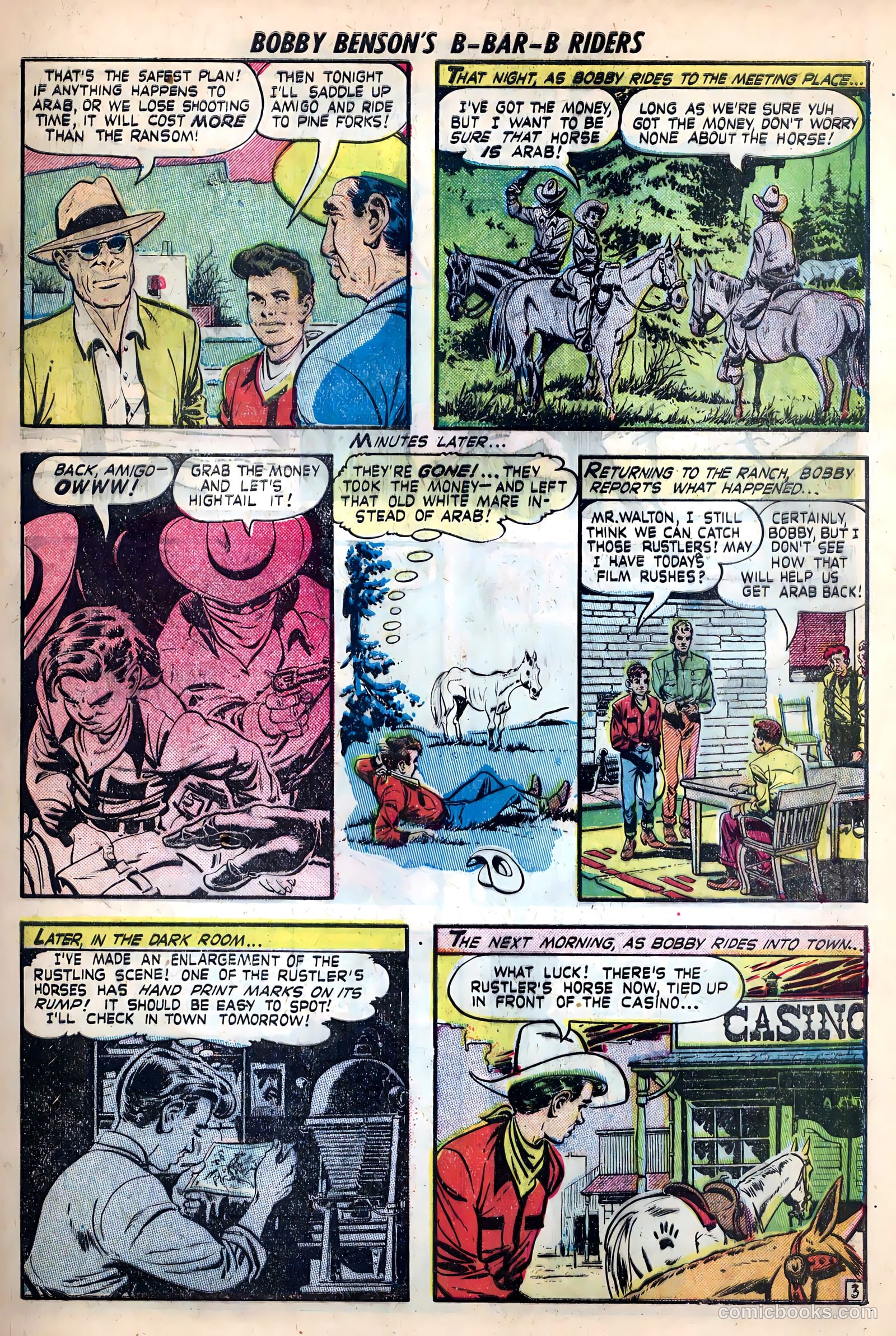 Bobby Benson's B-Bar-B Riders #10 — page 13 of 36