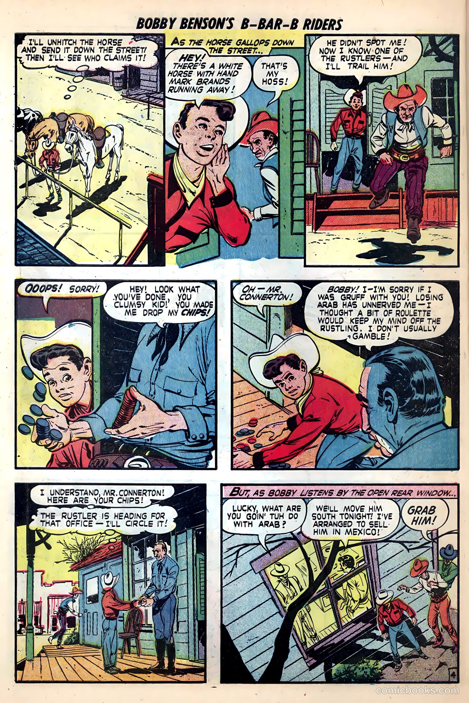Bobby Benson's B-Bar-B Riders #10 — page 14 of 36