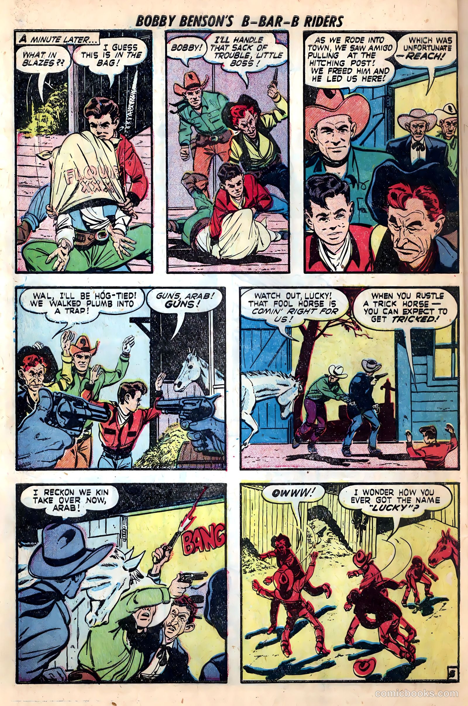 Bobby Benson's B-Bar-B Riders #10 — page 16 of 36