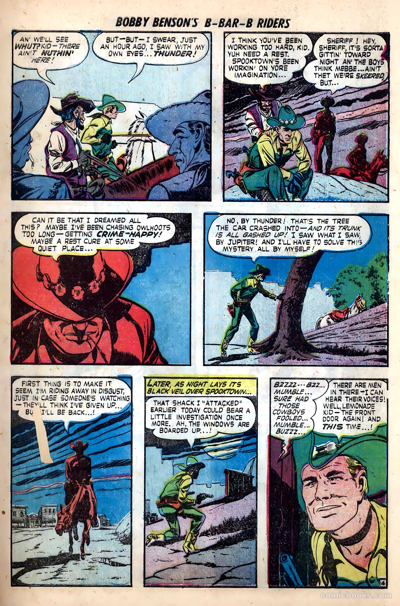 Bobby Benson's B-Bar-B Riders #10 — page 21 of 36