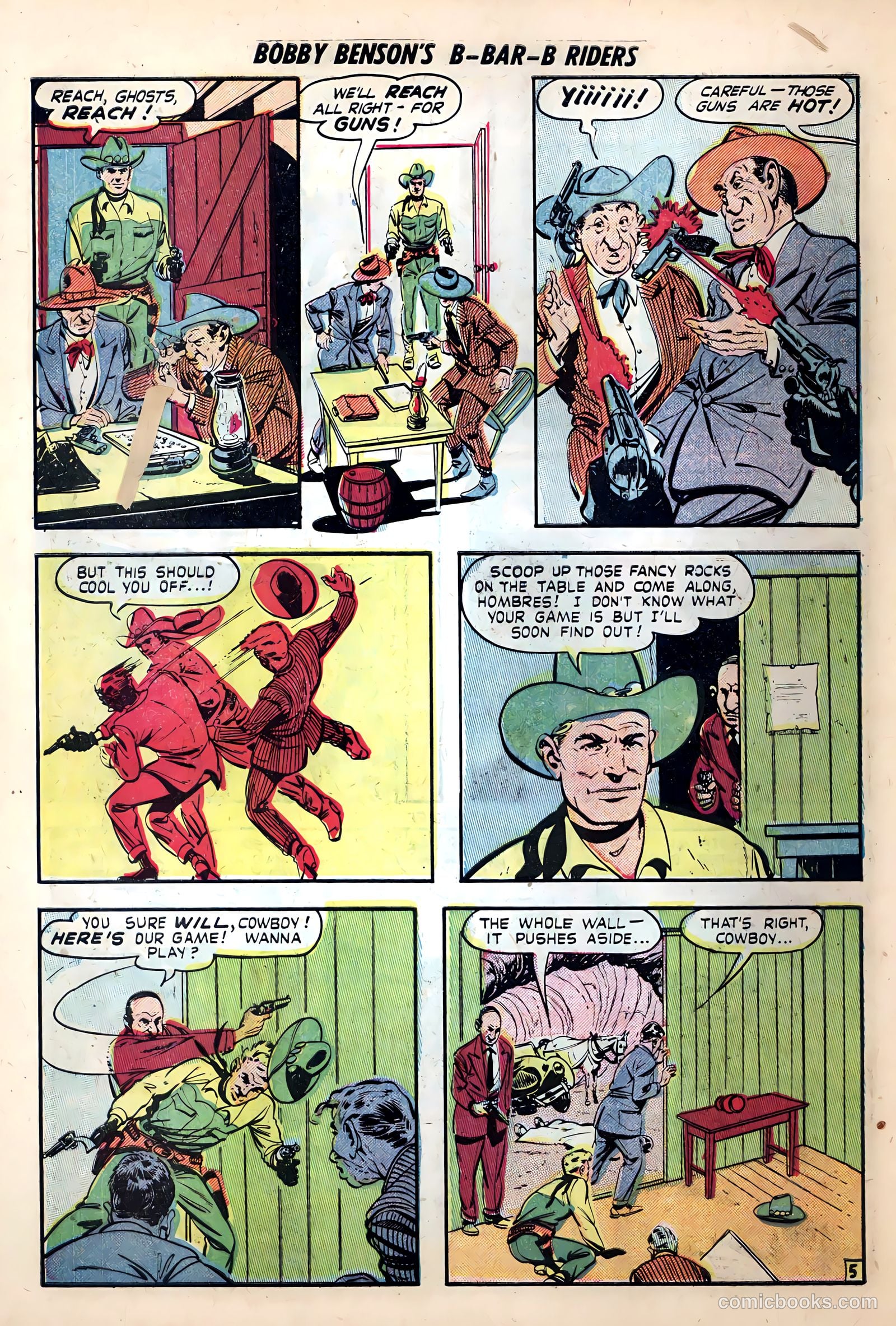 Bobby Benson's B-Bar-B Riders #10 — page 22 of 36