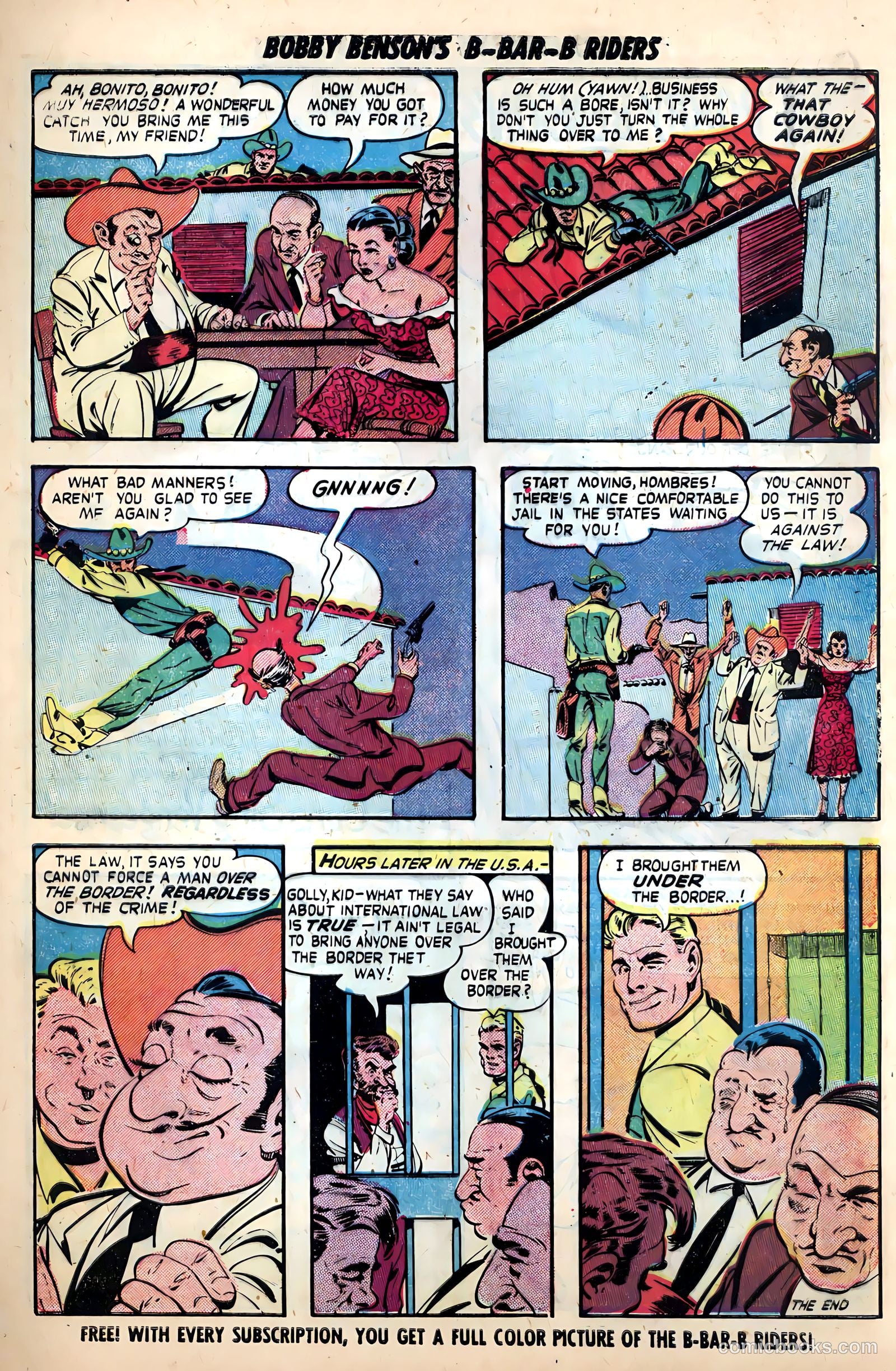 Bobby Benson's B-Bar-B Riders #10 — page 25 of 36