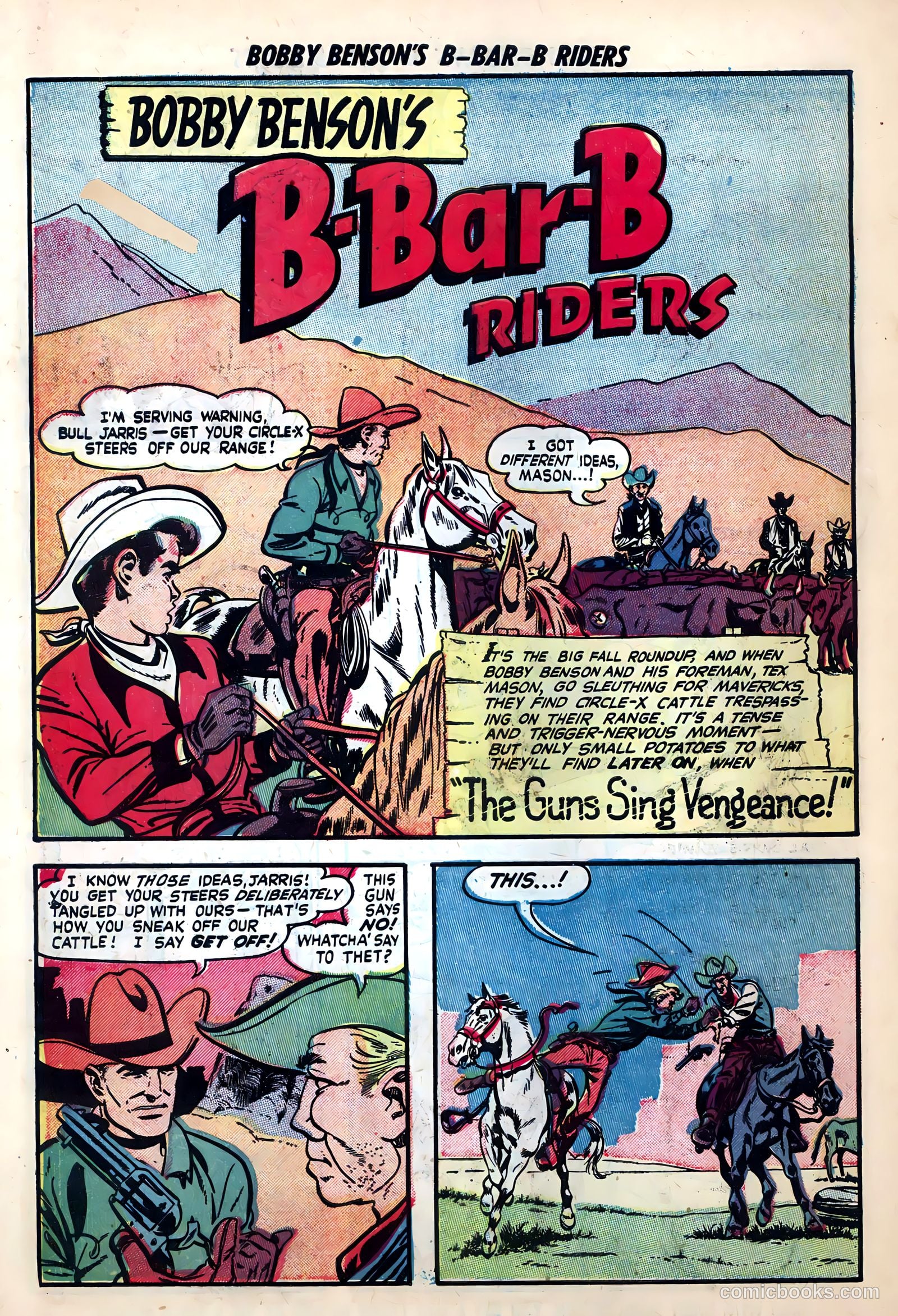 Bobby Benson's B-Bar-B Riders #10 — page 26 of 36