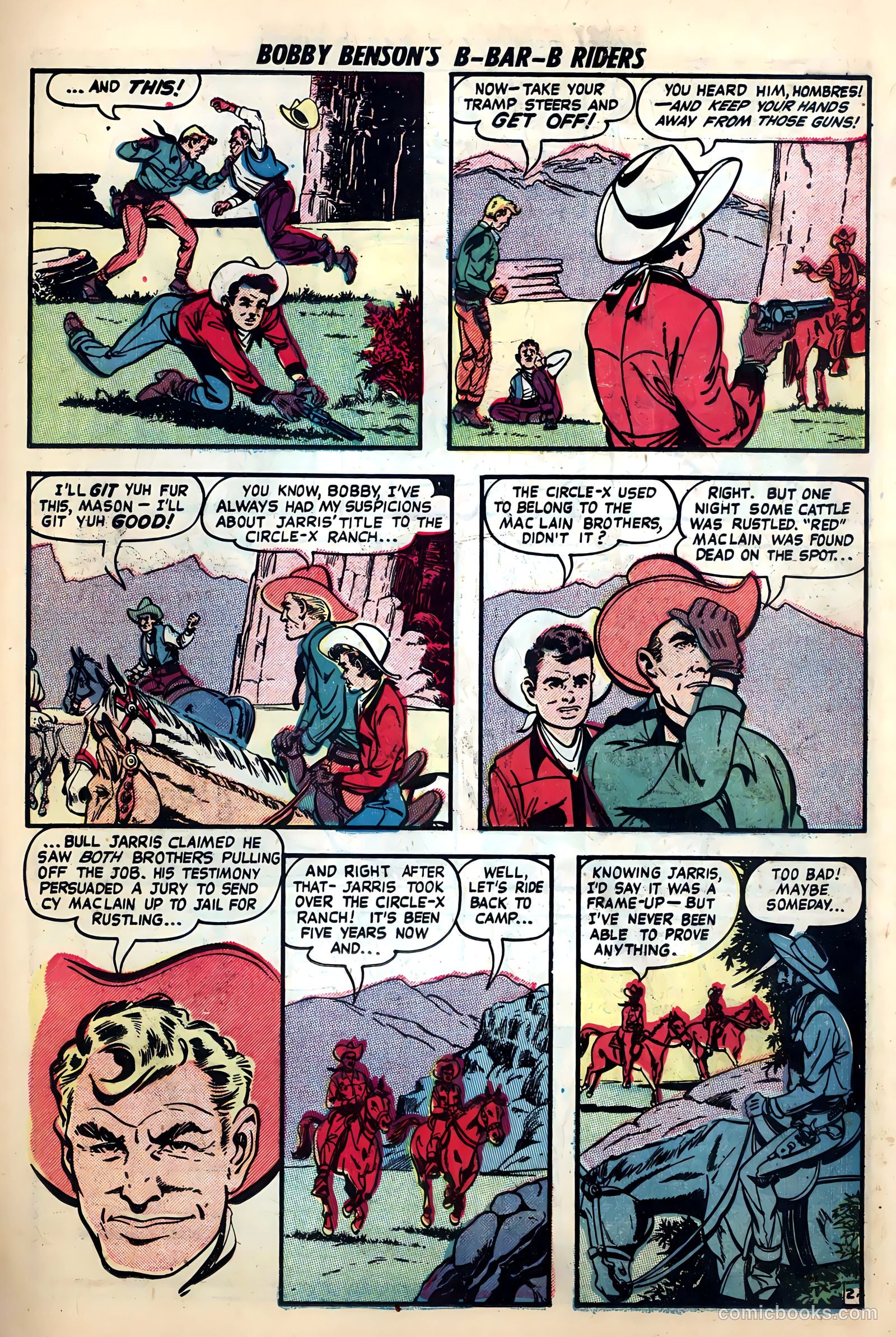 Bobby Benson's B-Bar-B Riders #10 — page 27 of 36
