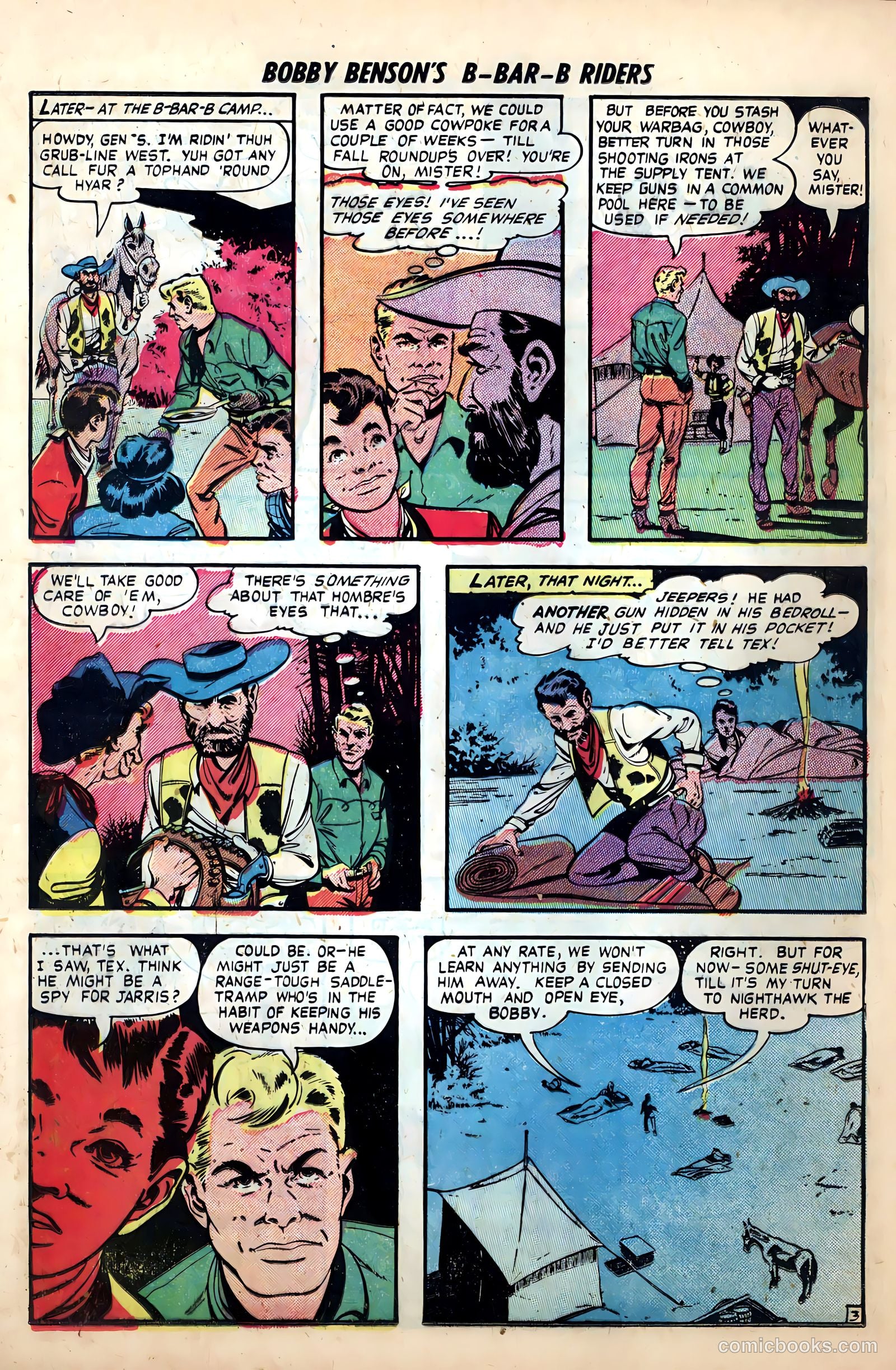 Bobby Benson's B-Bar-B Riders #10 — page 28 of 36