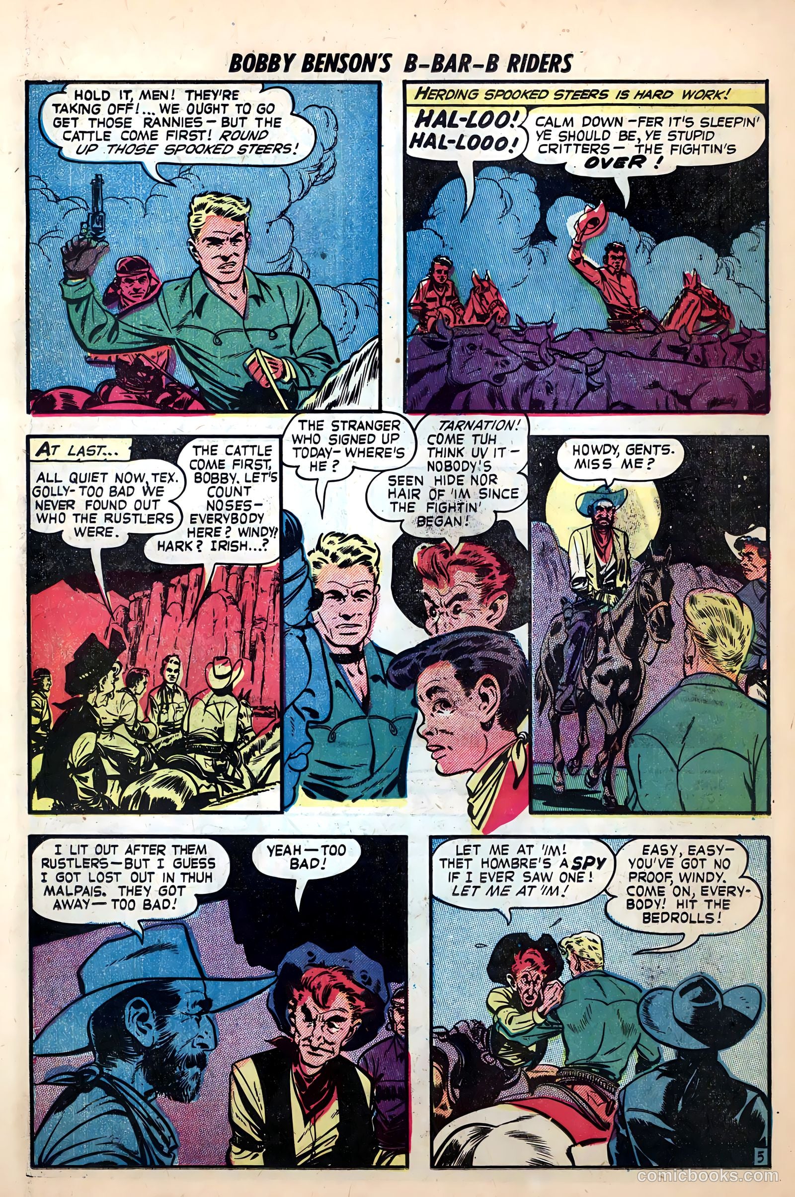 Bobby Benson's B-Bar-B Riders #10 — page 30 of 36