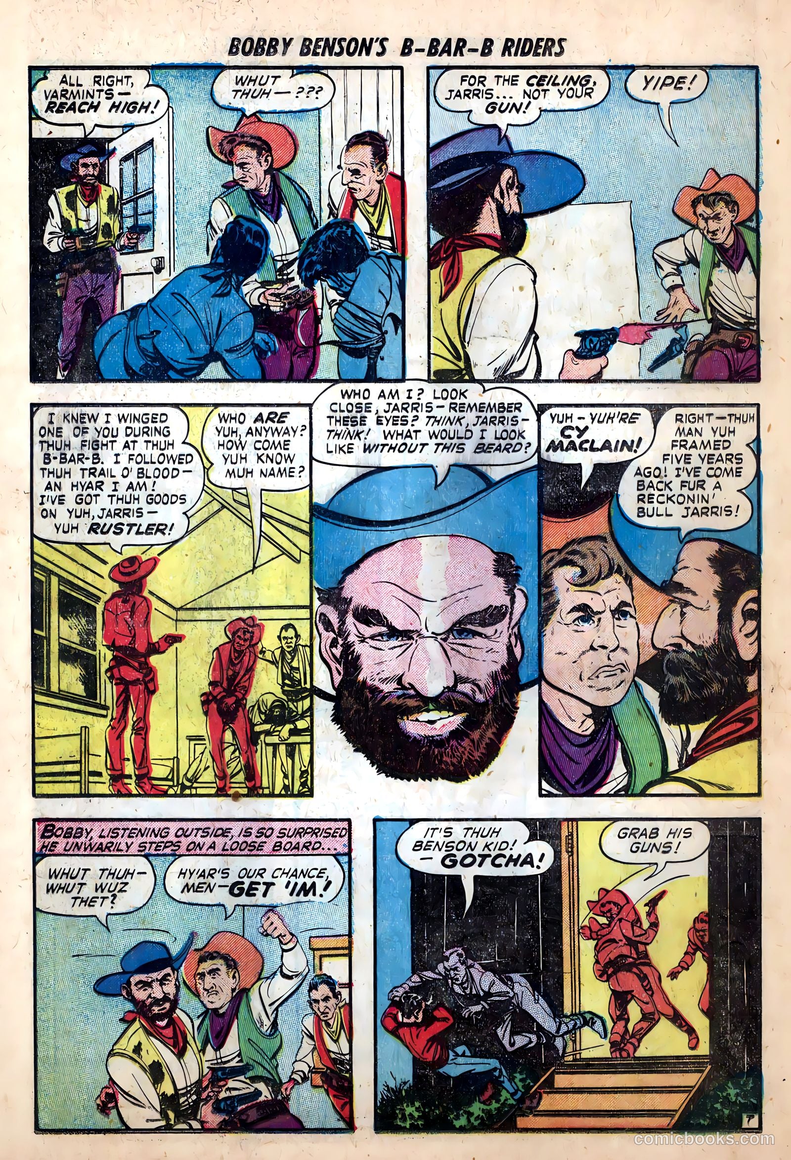 Bobby Benson's B-Bar-B Riders #10 — page 32 of 36