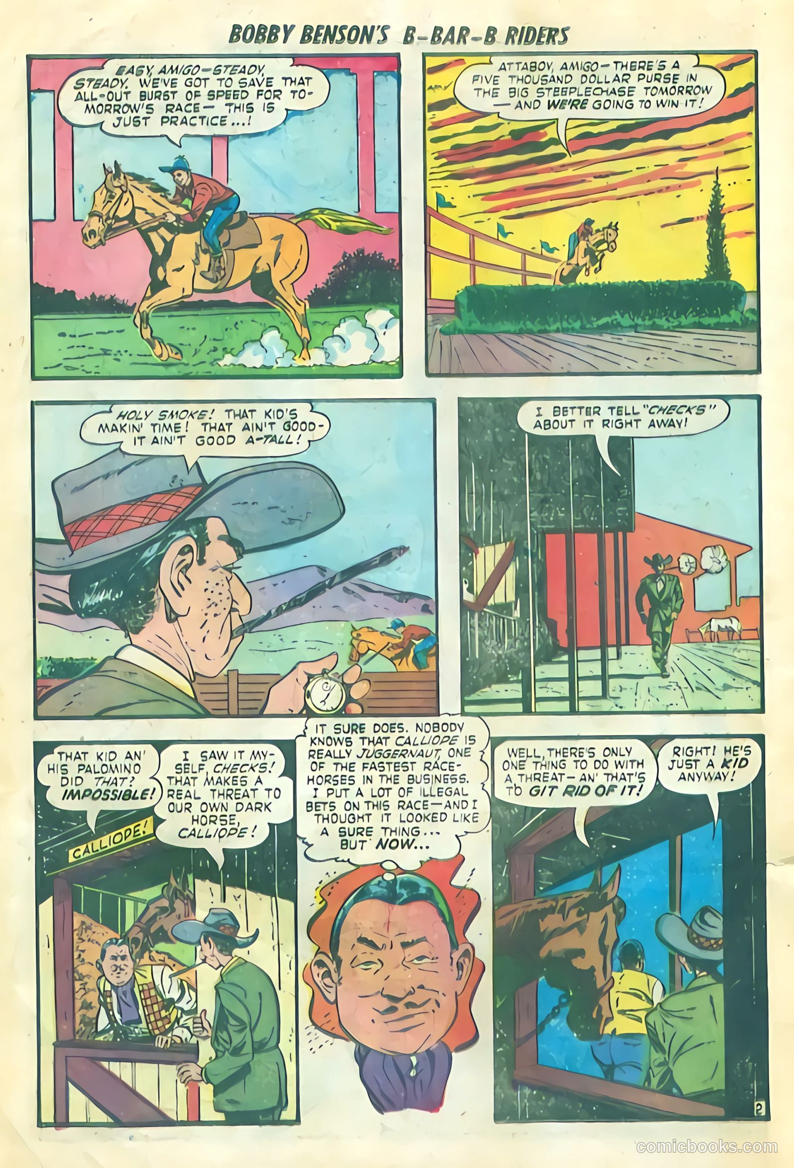 Bobby Benson's B-Bar-B Riders #11 — page 4 of 36