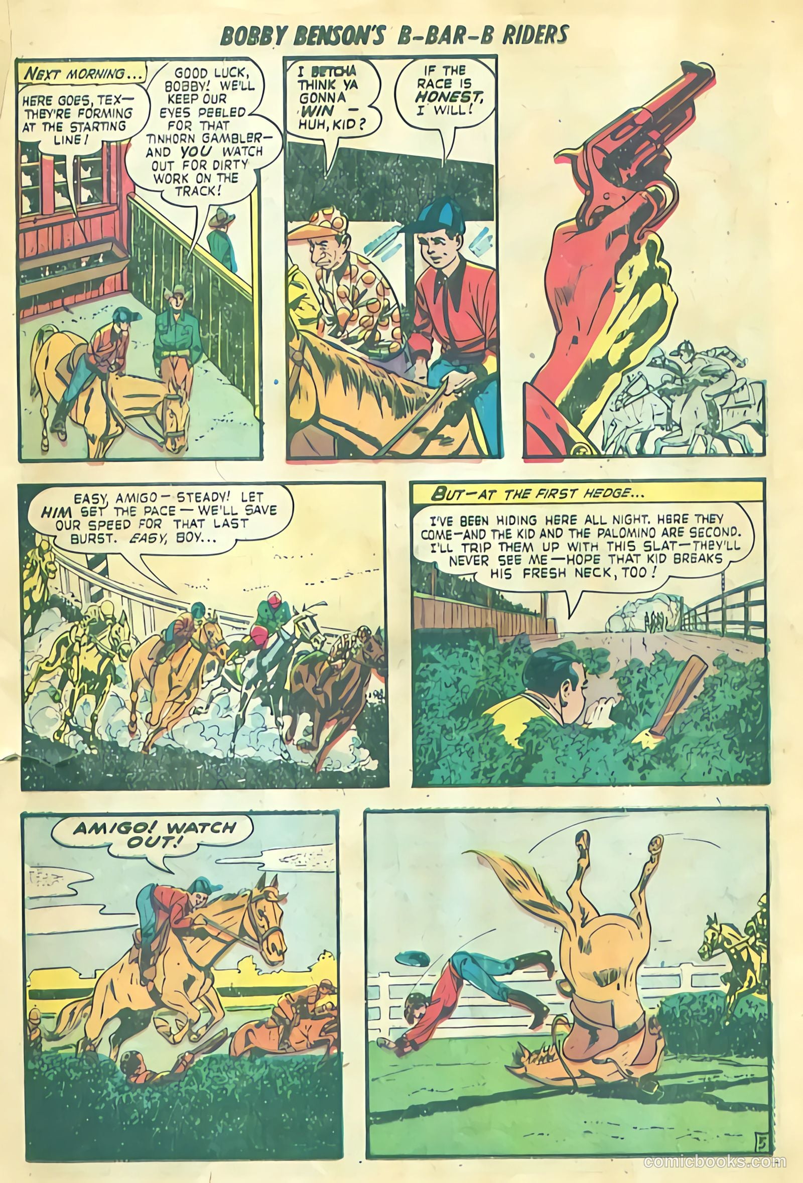 Bobby Benson's B-Bar-B Riders #11 — page 7 of 36