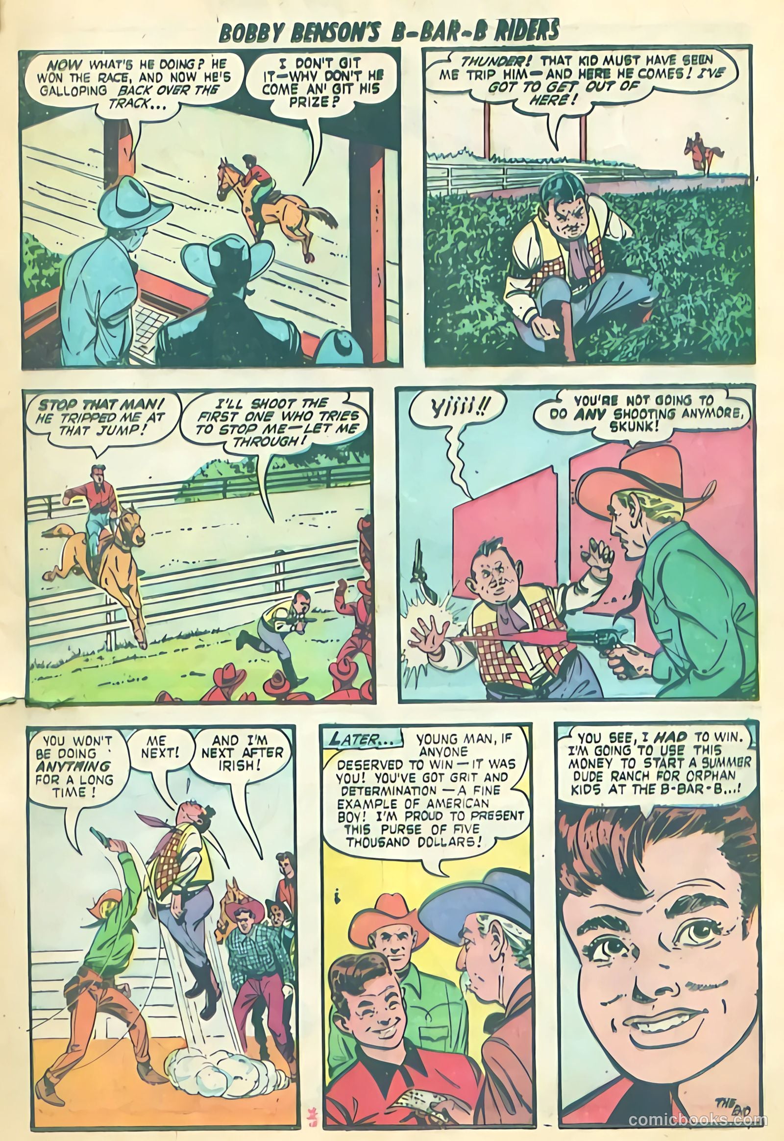 Bobby Benson's B-Bar-B Riders #11 — page 9 of 36