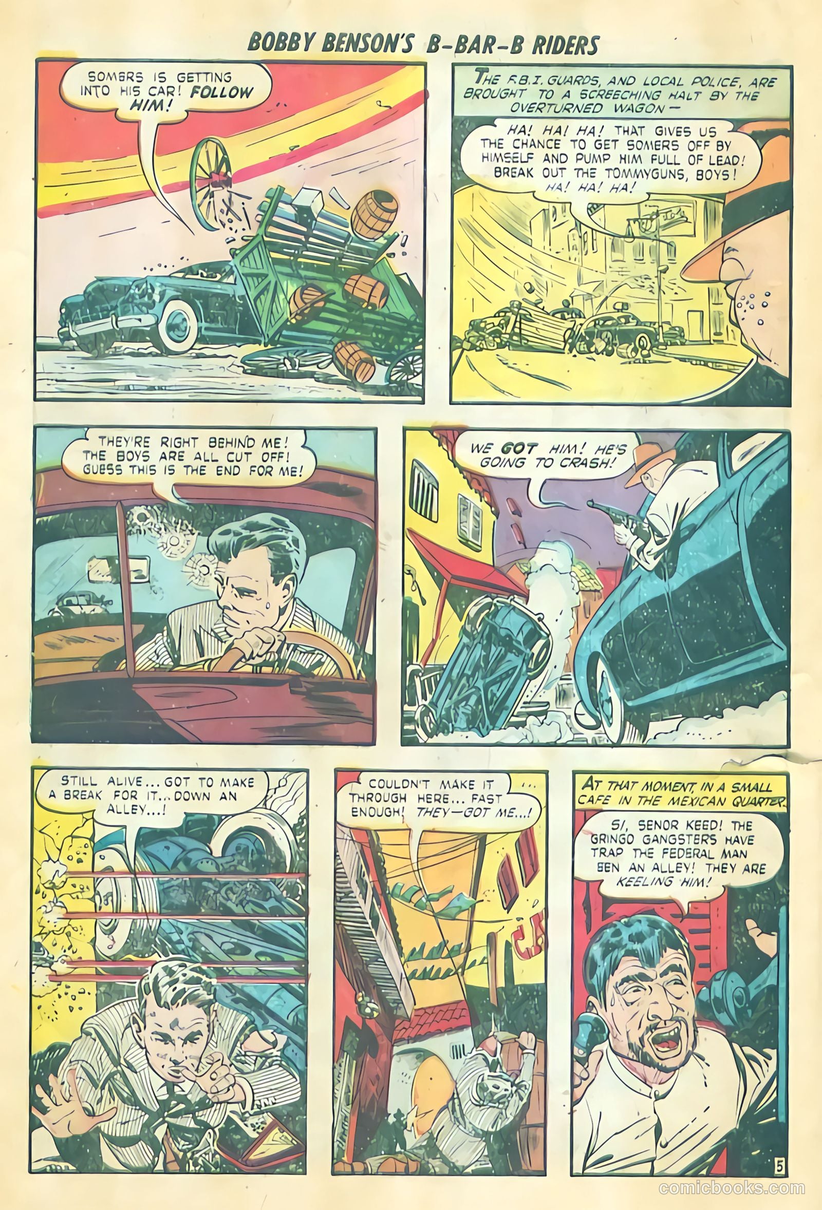 Bobby Benson's B-Bar-B Riders #11 — page 22 of 36