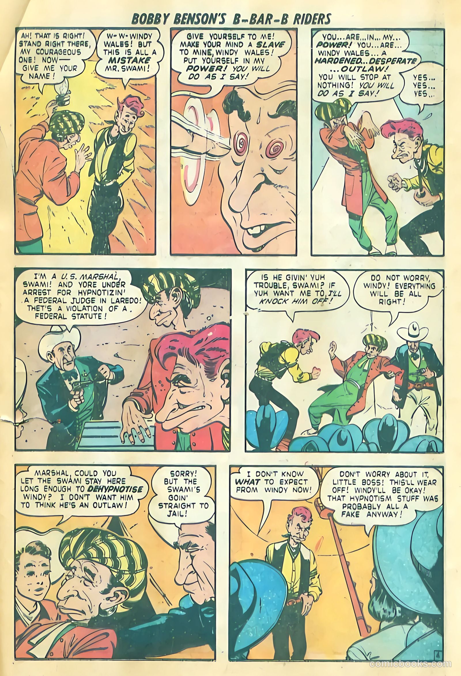 Bobby Benson's B-Bar-B Riders #11 — page 29 of 36