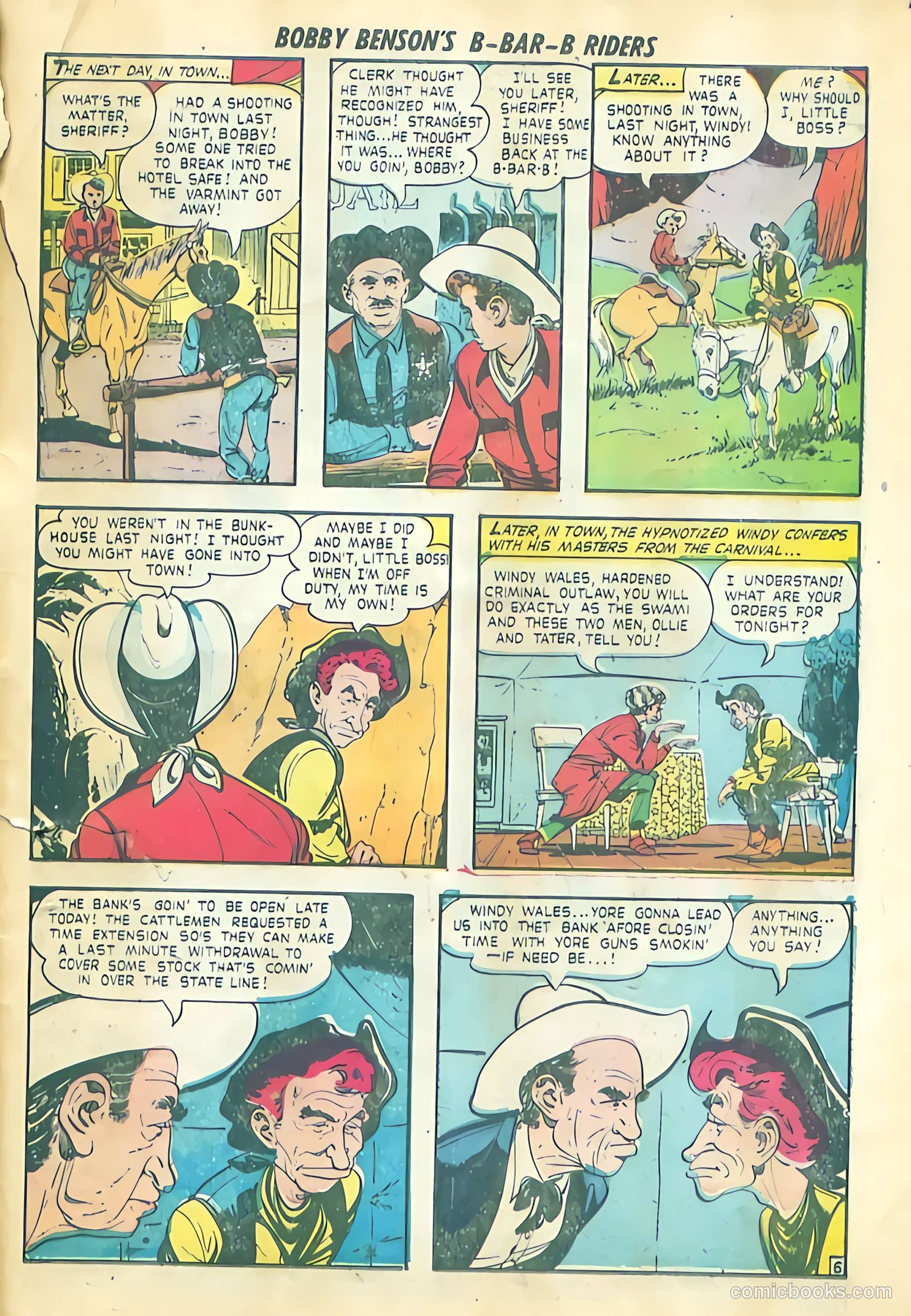 Bobby Benson's B-Bar-B Riders #11 — page 31 of 36