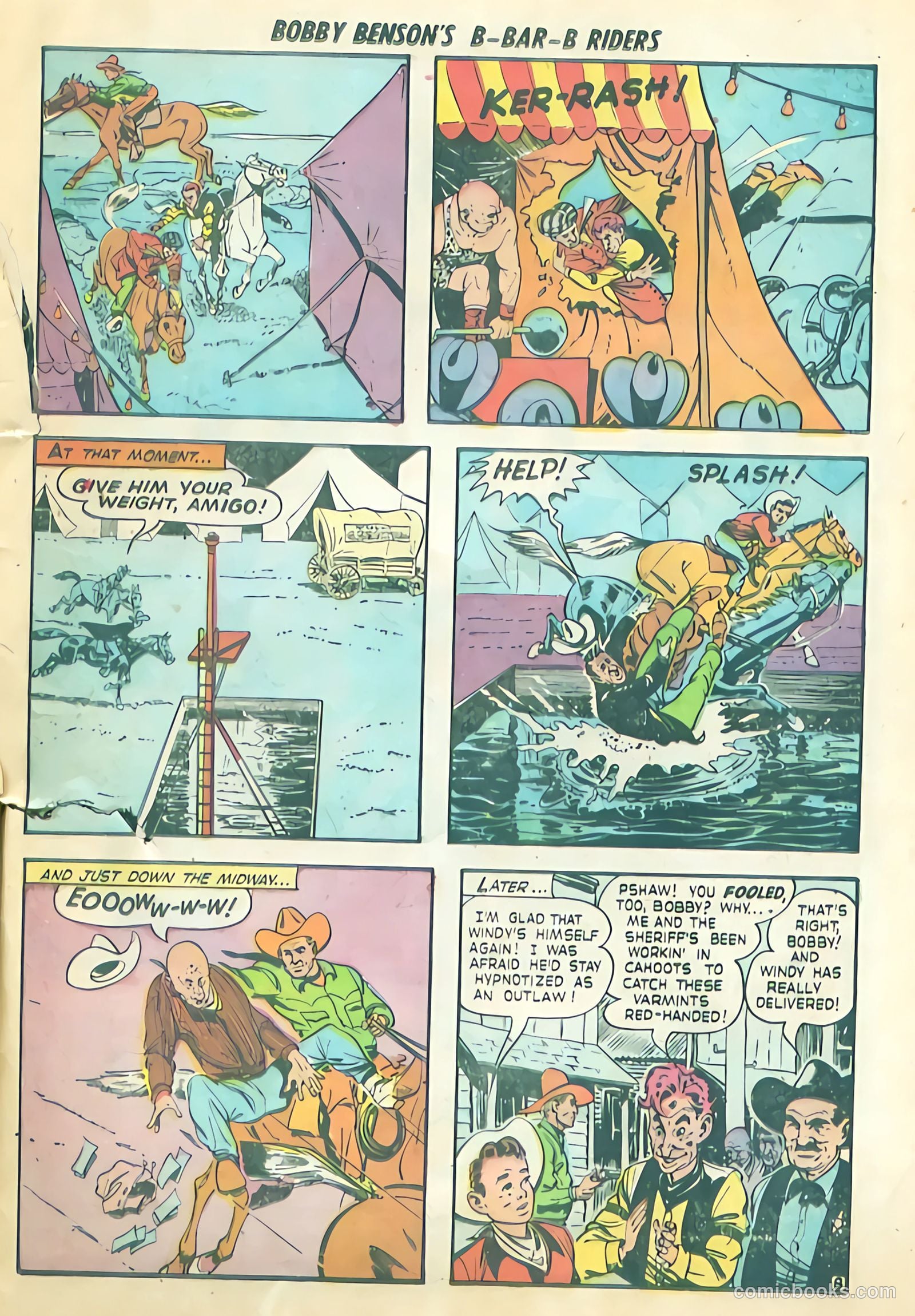 Bobby Benson's B-Bar-B Riders #11 — page 33 of 36
