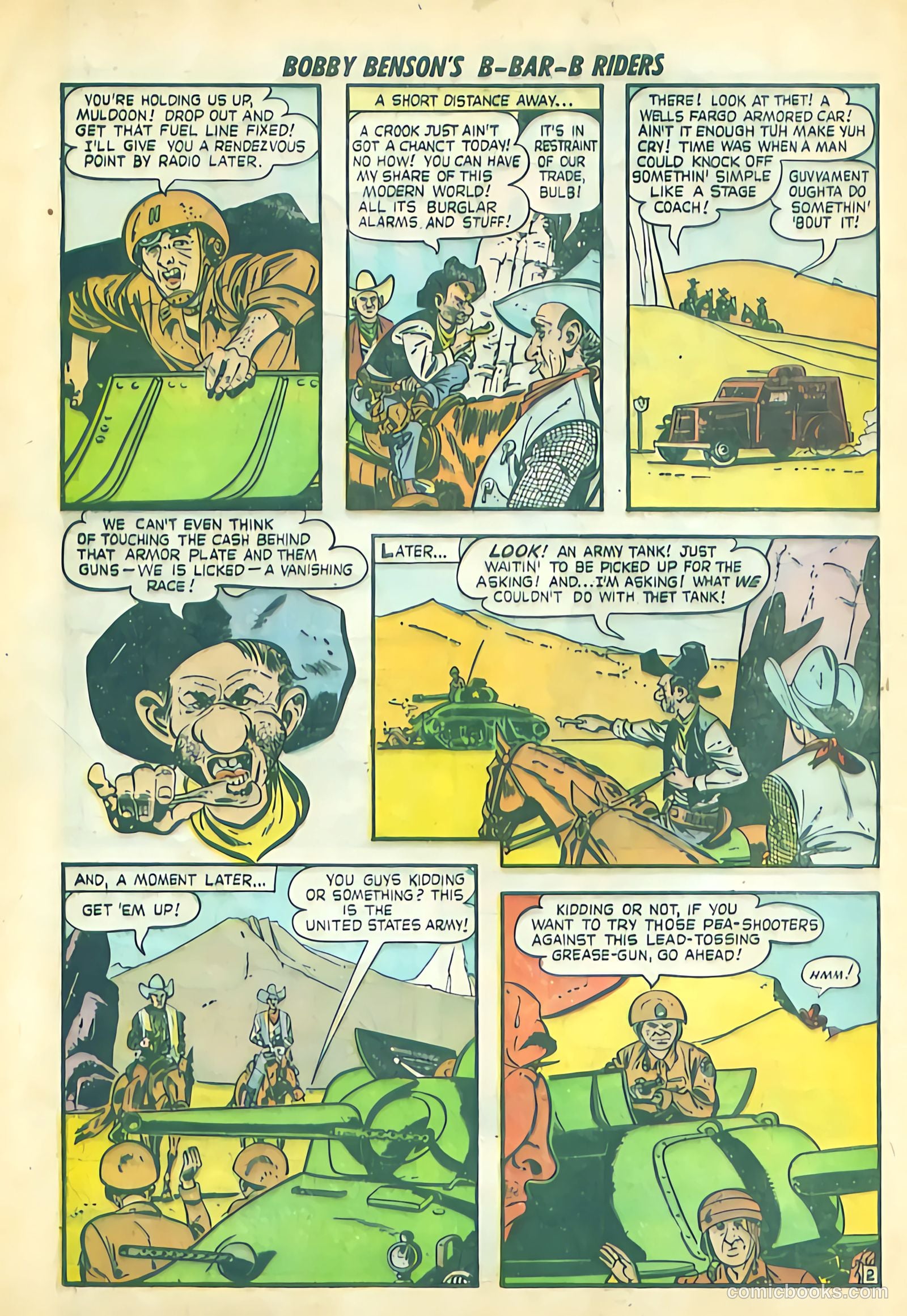 Bobby Benson's B-Bar-B Riders #12 — page 4 of 36