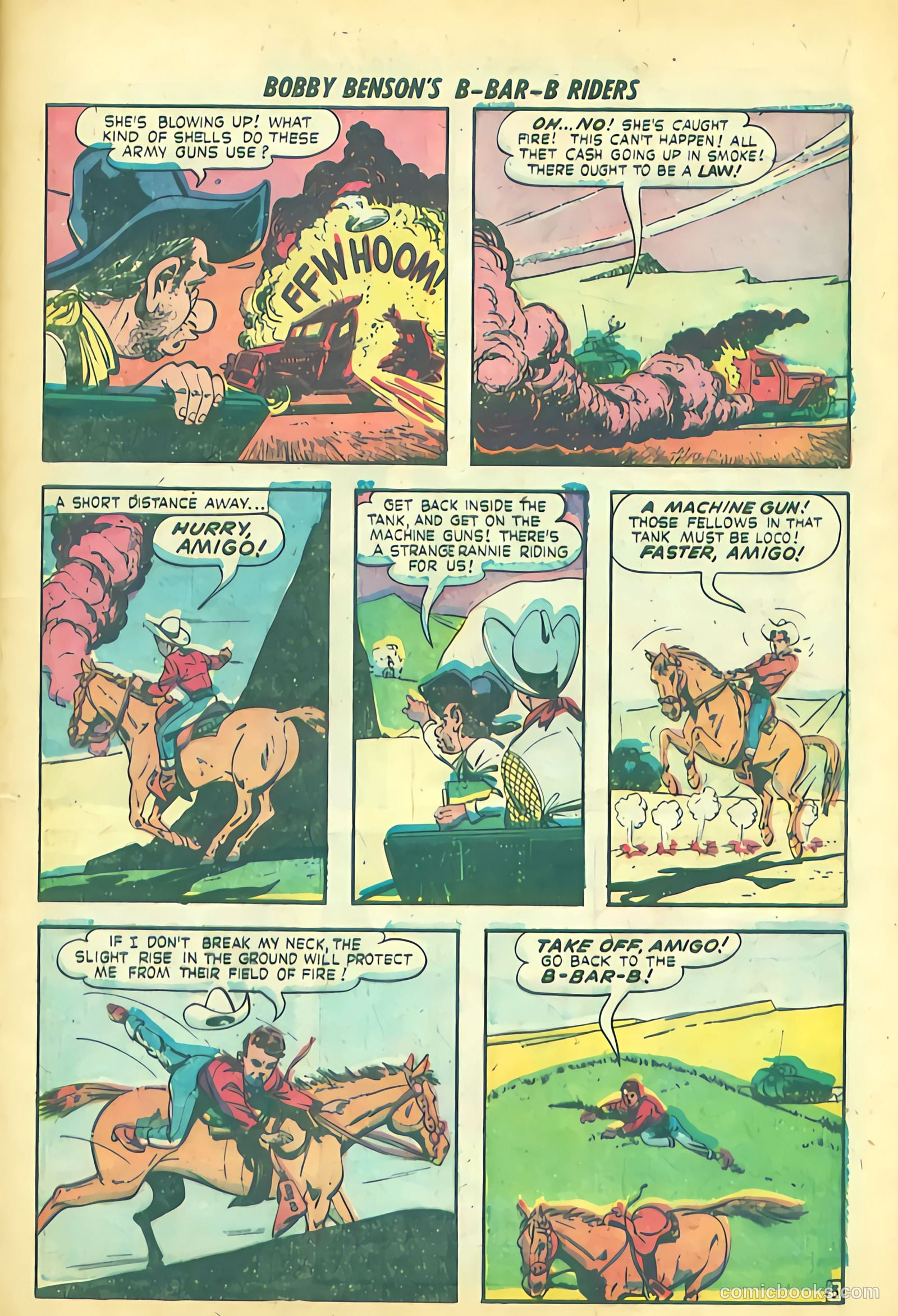 Bobby Benson's B-Bar-B Riders #12 — page 7 of 36
