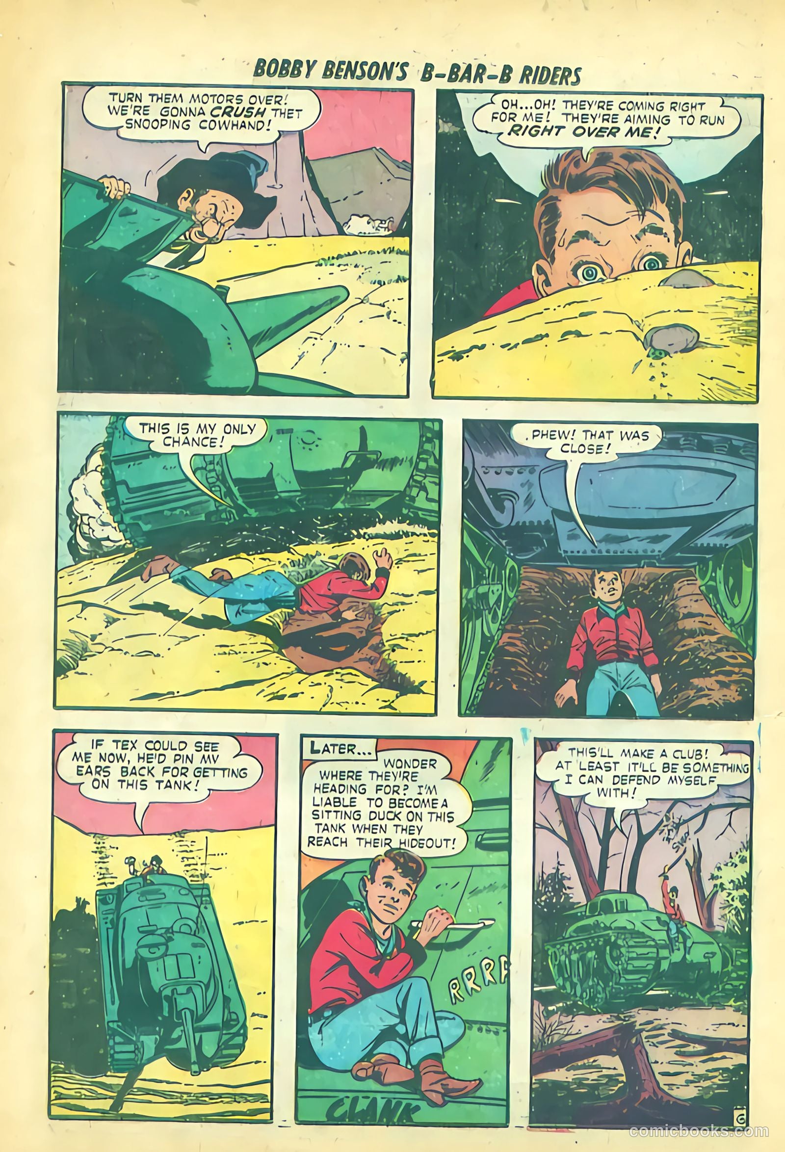 Bobby Benson's B-Bar-B Riders #12 — page 8 of 36