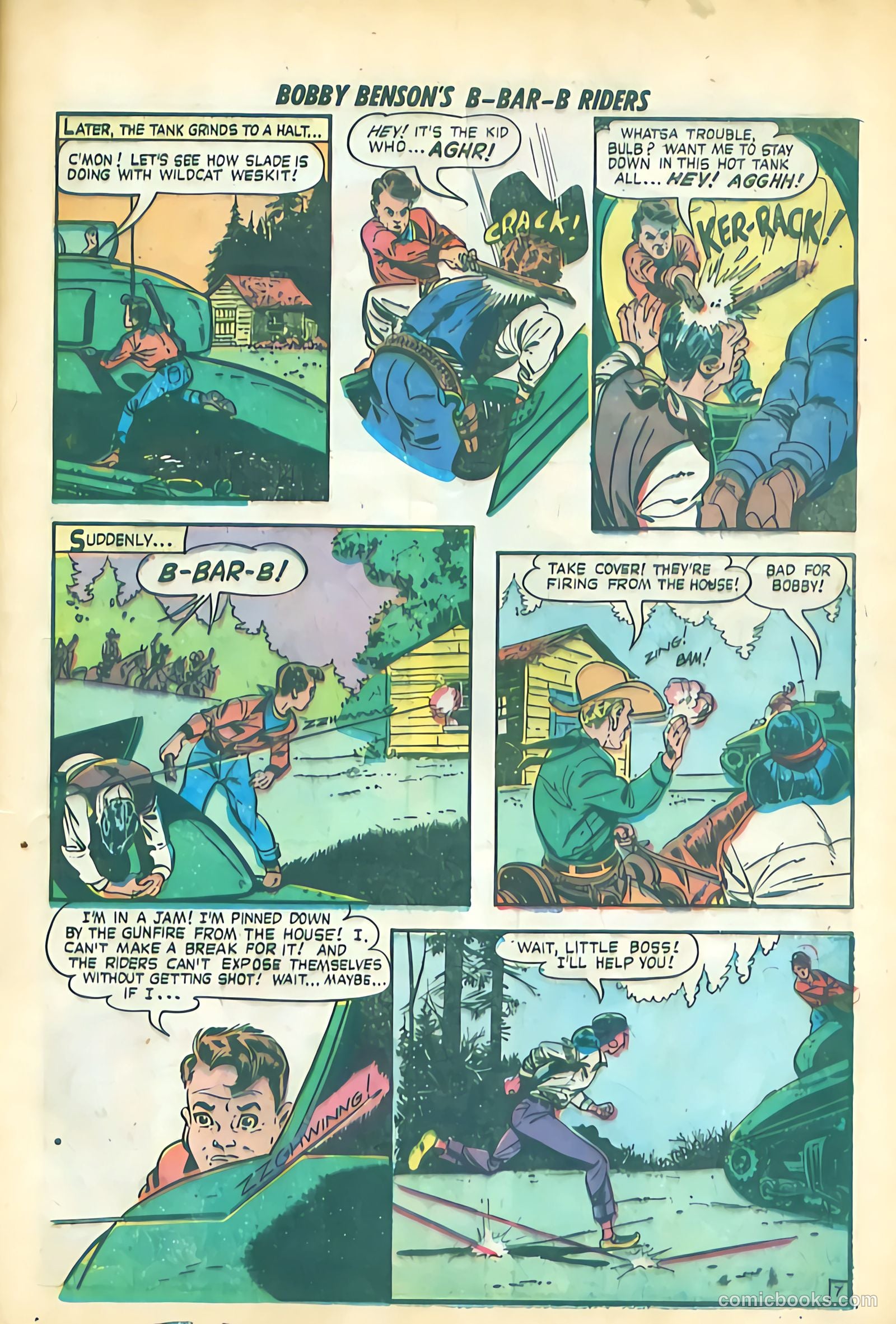 Bobby Benson's B-Bar-B Riders #12 — page 9 of 36